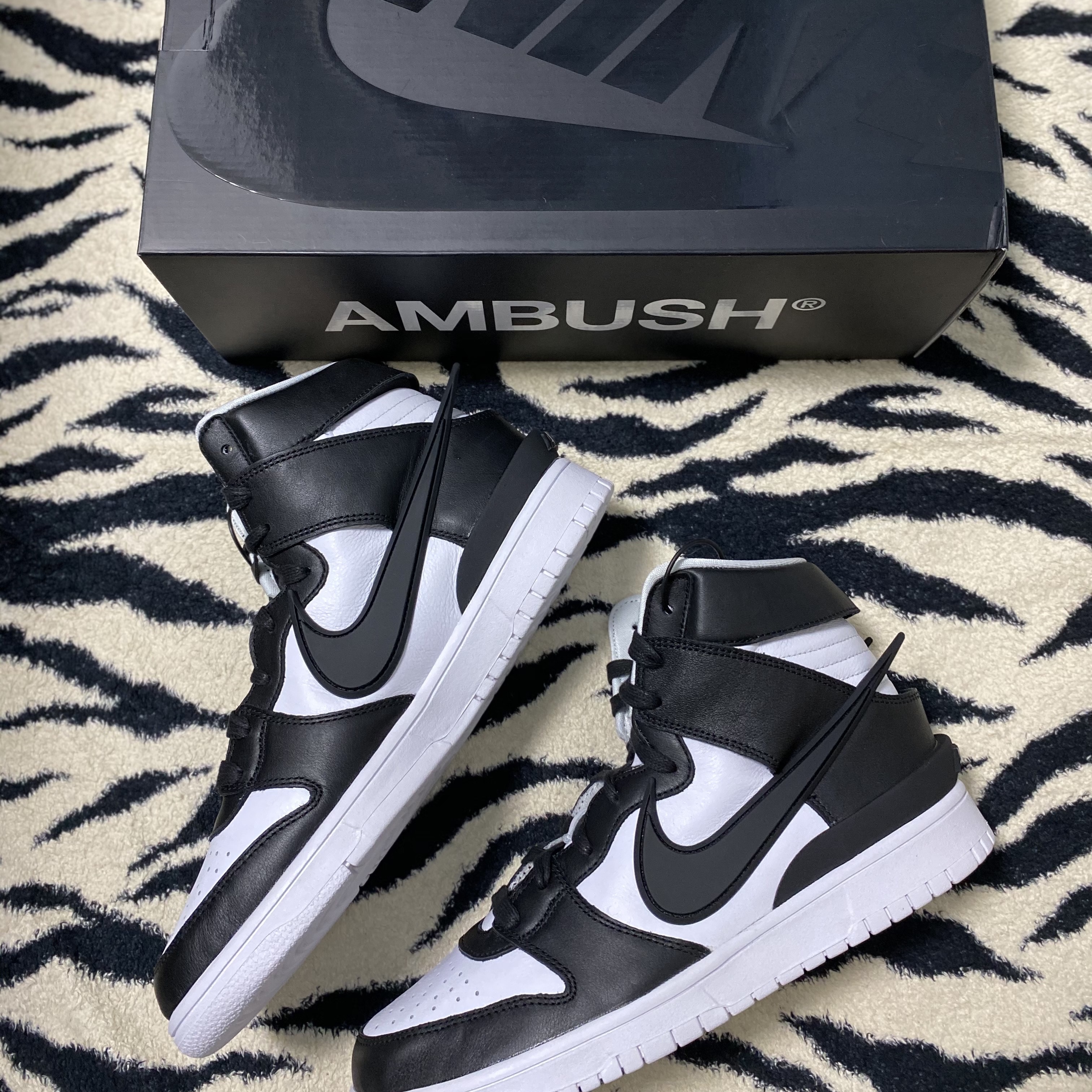Nike x Ambush Dunk High Black 착용 스타일