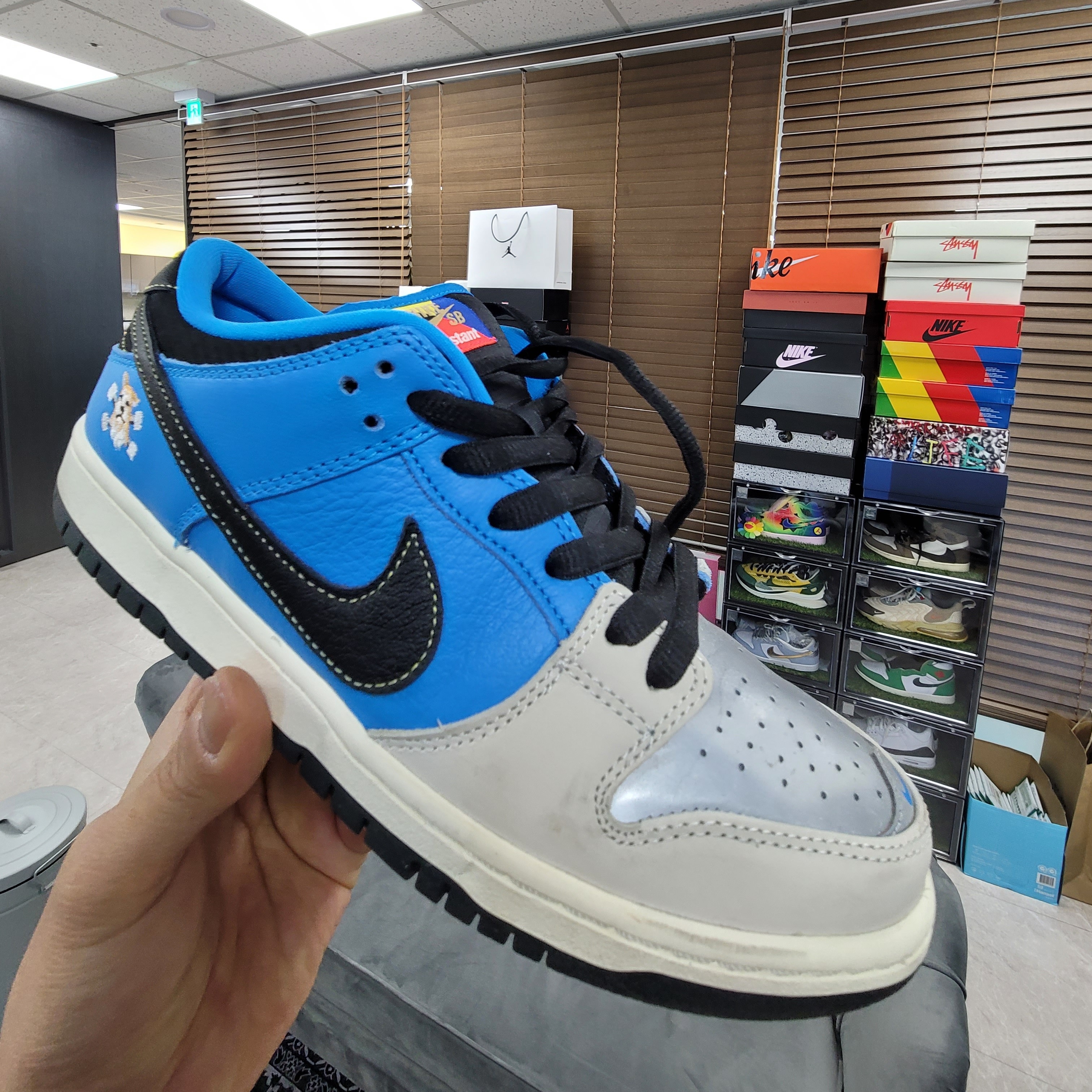Nike x Instant Skateboards SB Dunk Low Pro 착용 스타일 - 1