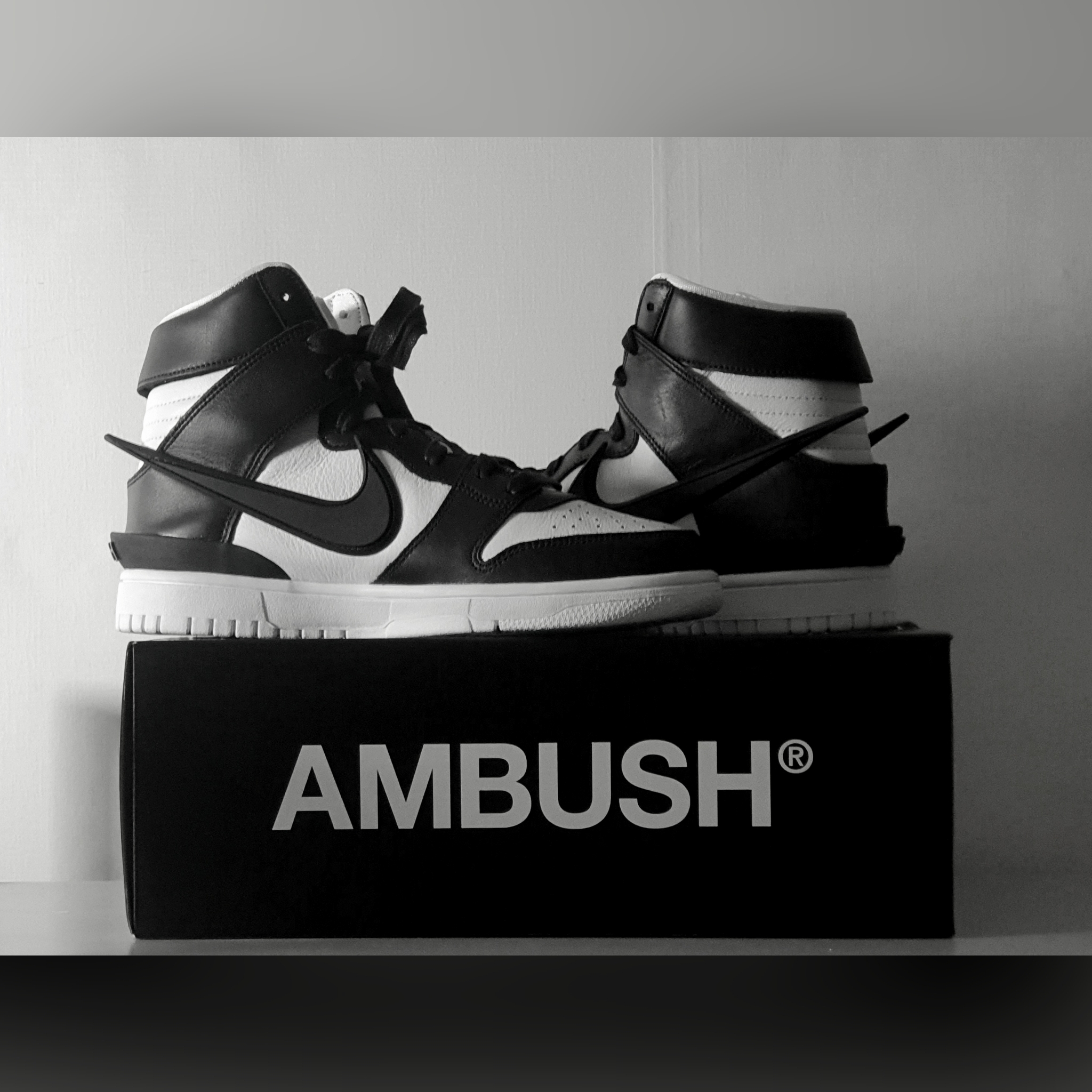 Nike x Ambush Dunk High Black 착용 스타일 - 4