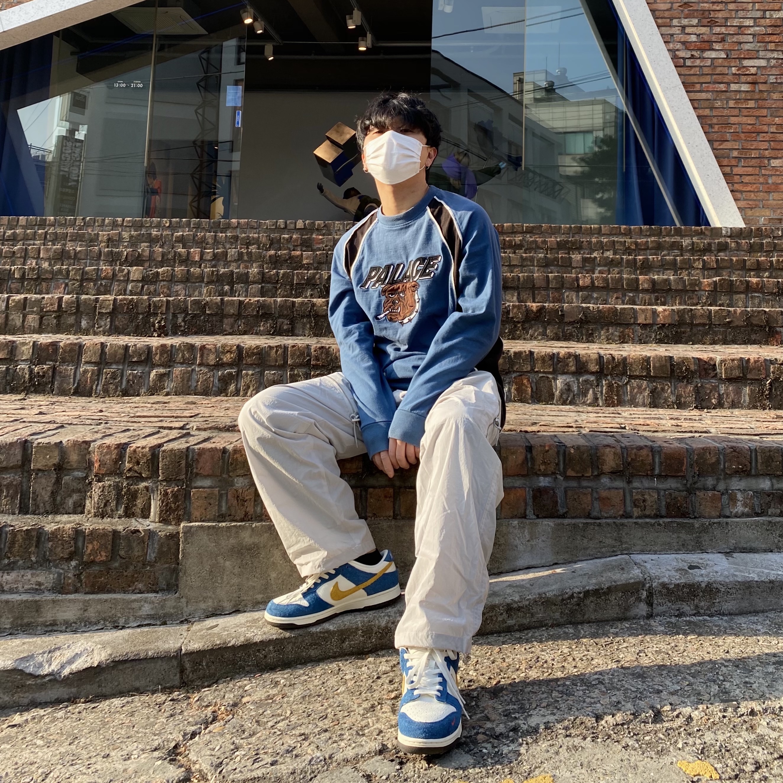 Nike x Kasina Dunk Low 80's Bus 착용 스타일