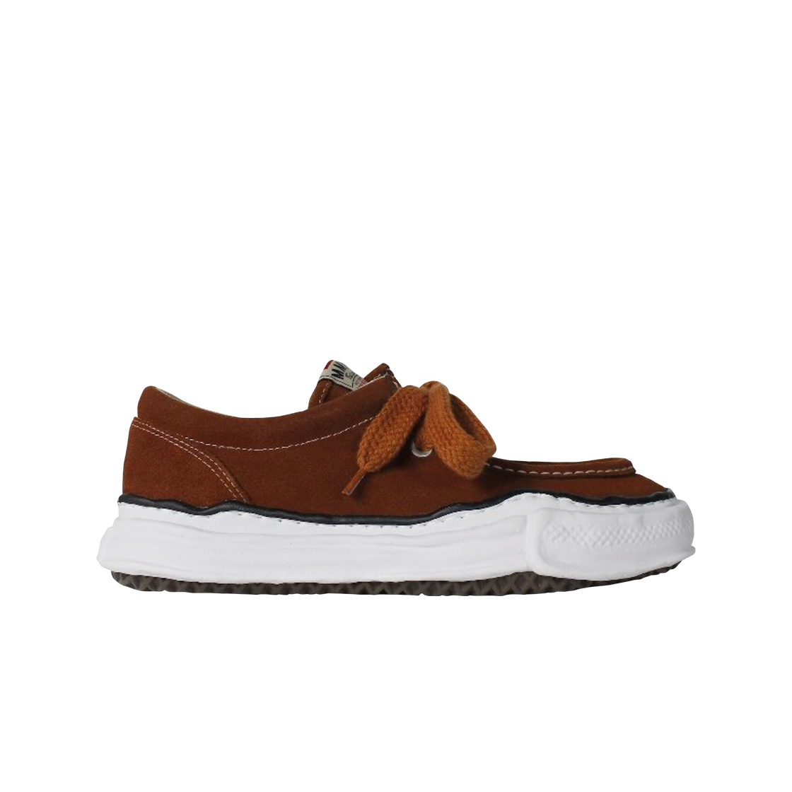 메종 미하라 야스히로 OG 솔 스웨이드 모카신 스니커즈 브라운(Maison Mihara Yasuhiro OG Sole Suede Moccasin Sneakers Brown) - 1