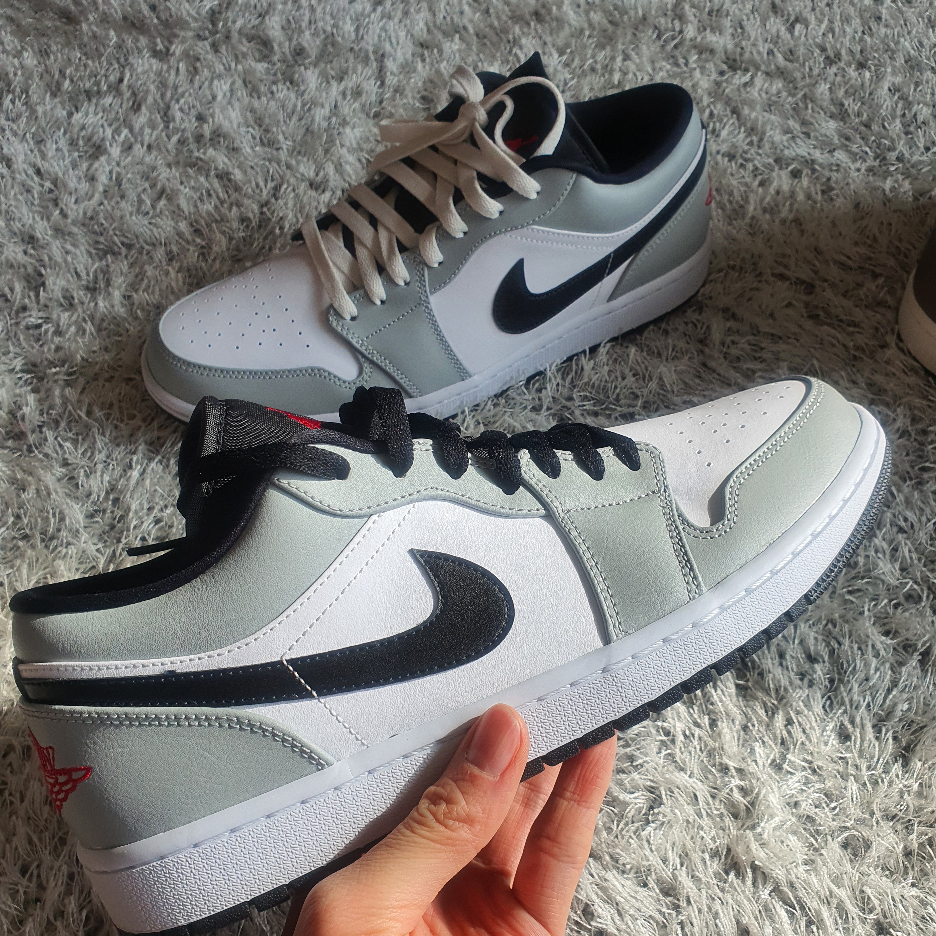 Jordan 1 Low Light Smoke Grey 착용 스타일 - 3