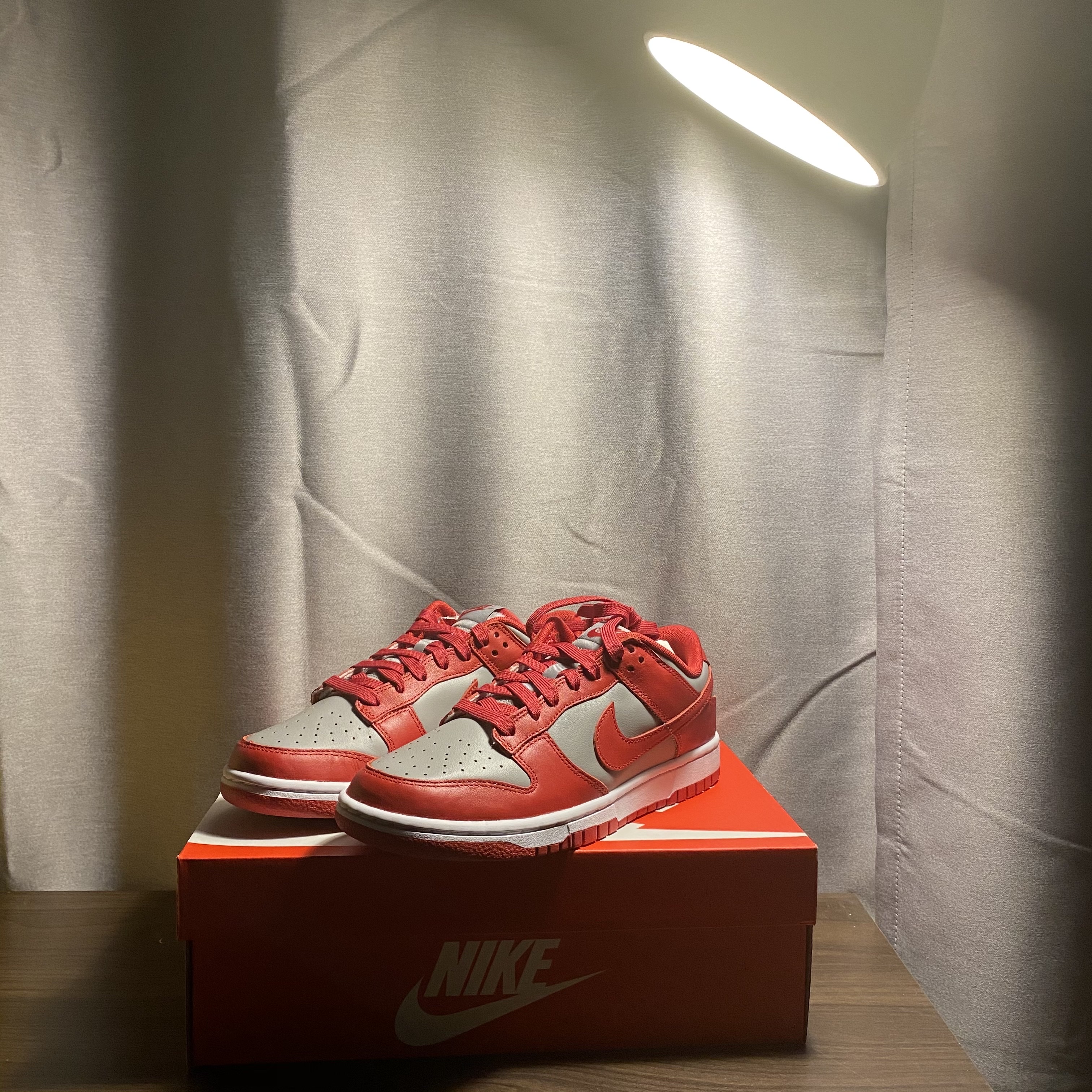 Nike Dunk Low Retro Medium Grey 착용 스타일 - 3