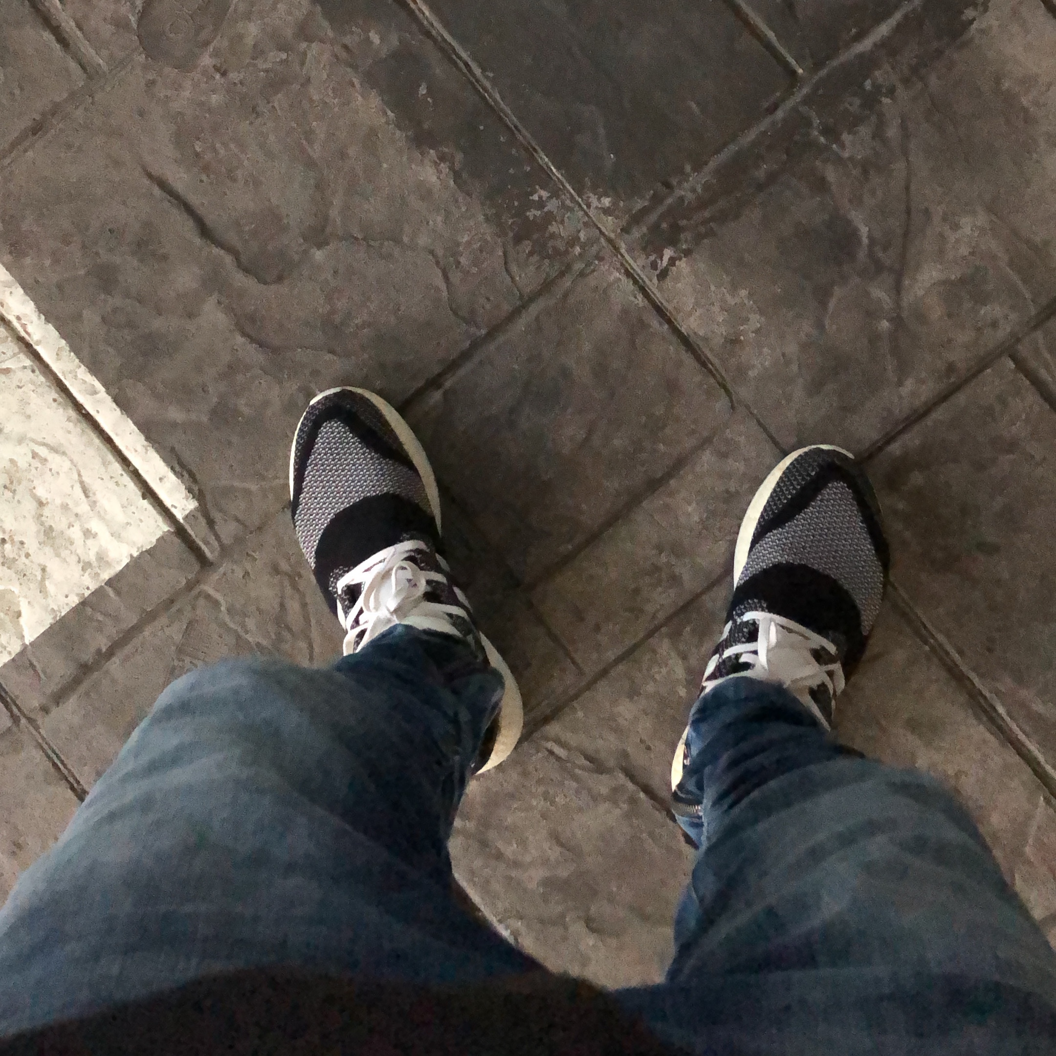 Y-3 Pureboost ZG Knit Core Black 착용 스타일