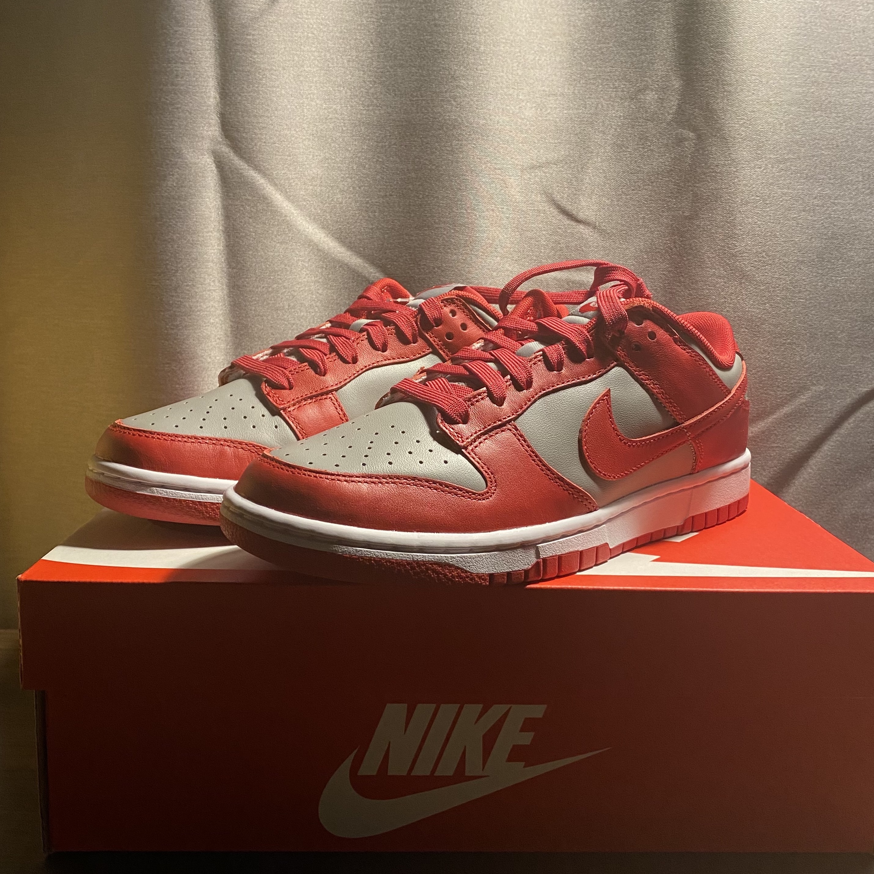 Nike Dunk Low Retro Medium Grey 착용 스타일 - 1