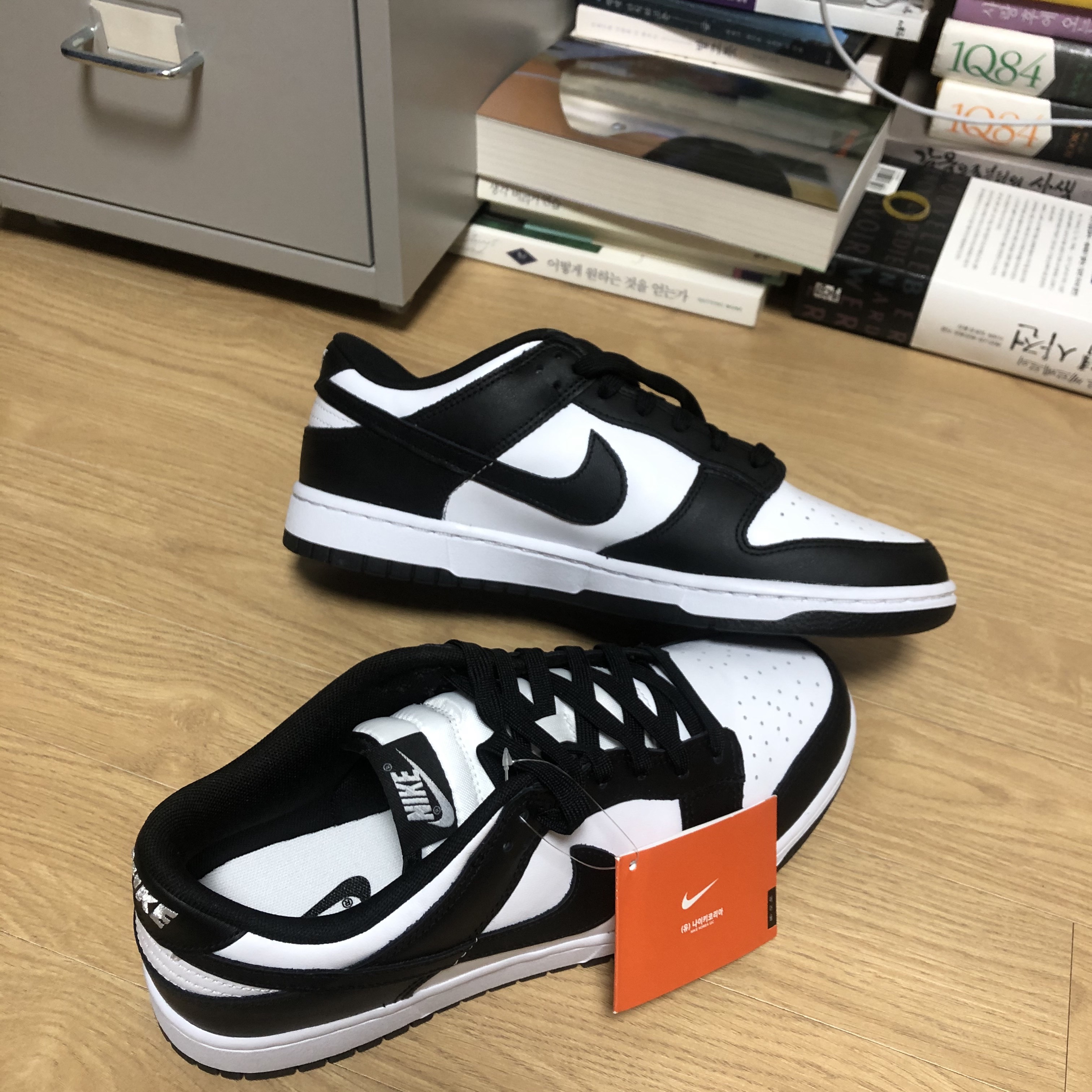 Nike Dunk Low Retro Black 착용 스타일