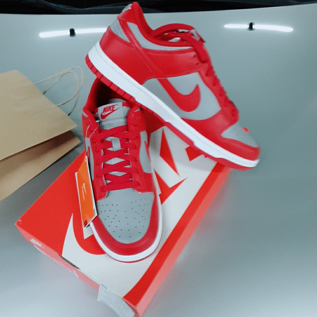 Nike Dunk Low Retro Medium Grey 착용 스타일