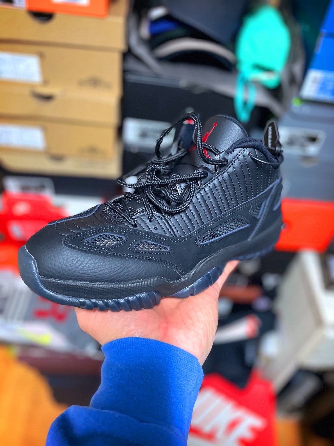 Jordan 11 Retro Low IE Referee 2015 착용 스타일