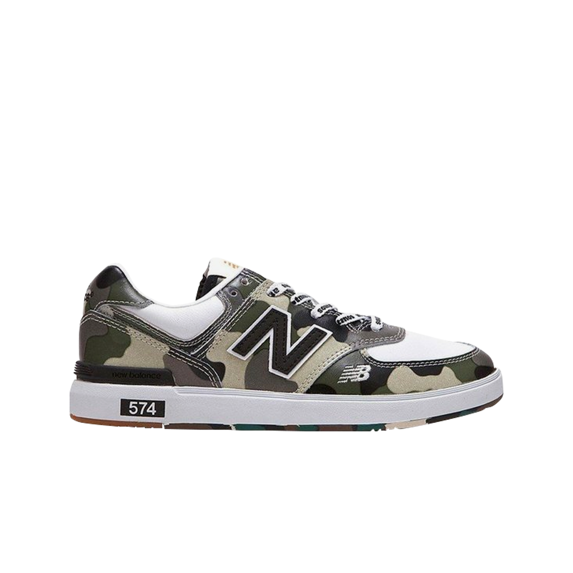 뉴발란스 x 아트모스 AM574 카모 화이트 - 2E 와이드(New Balance x Atmos AM574 Camo White - 2E Wide) - 1