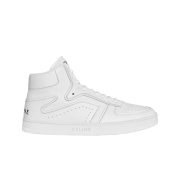 Celine Z Trainer CT-01 High Top Calfskin Sneakers Optic White