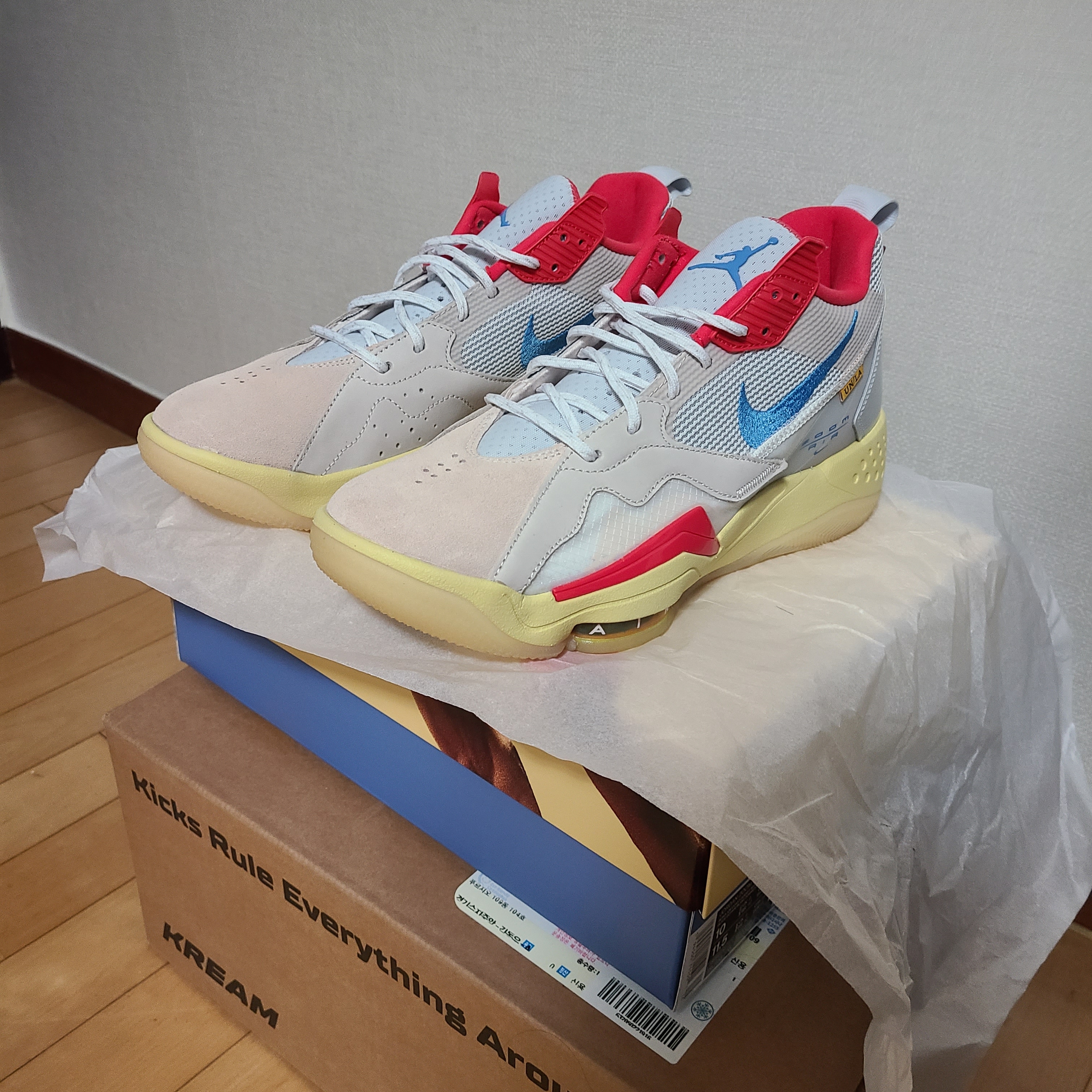 Jordan x Union Zoom '92 Guava Ice 착용 스타일