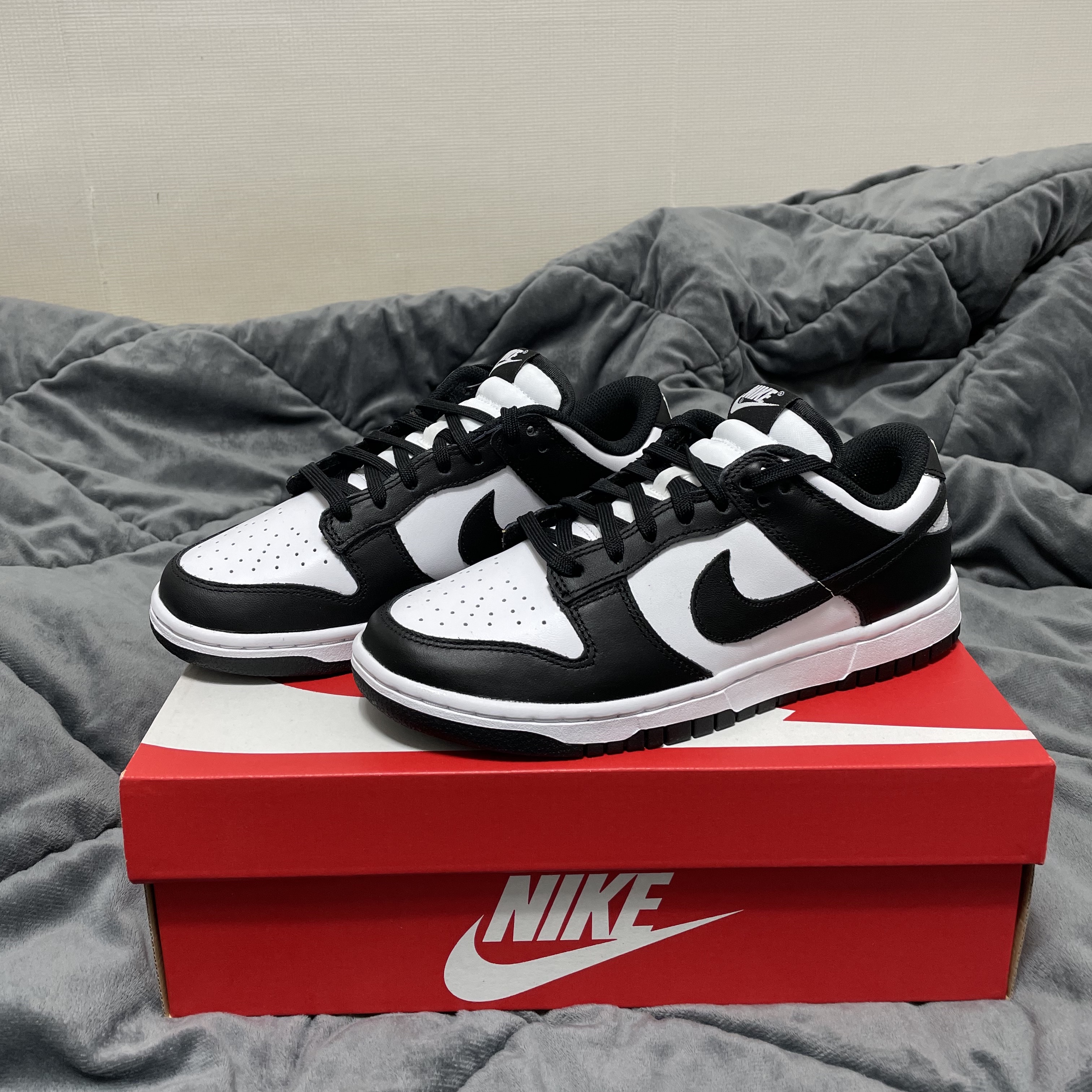 (W) Nike Dunk Low Black 착용 스타일