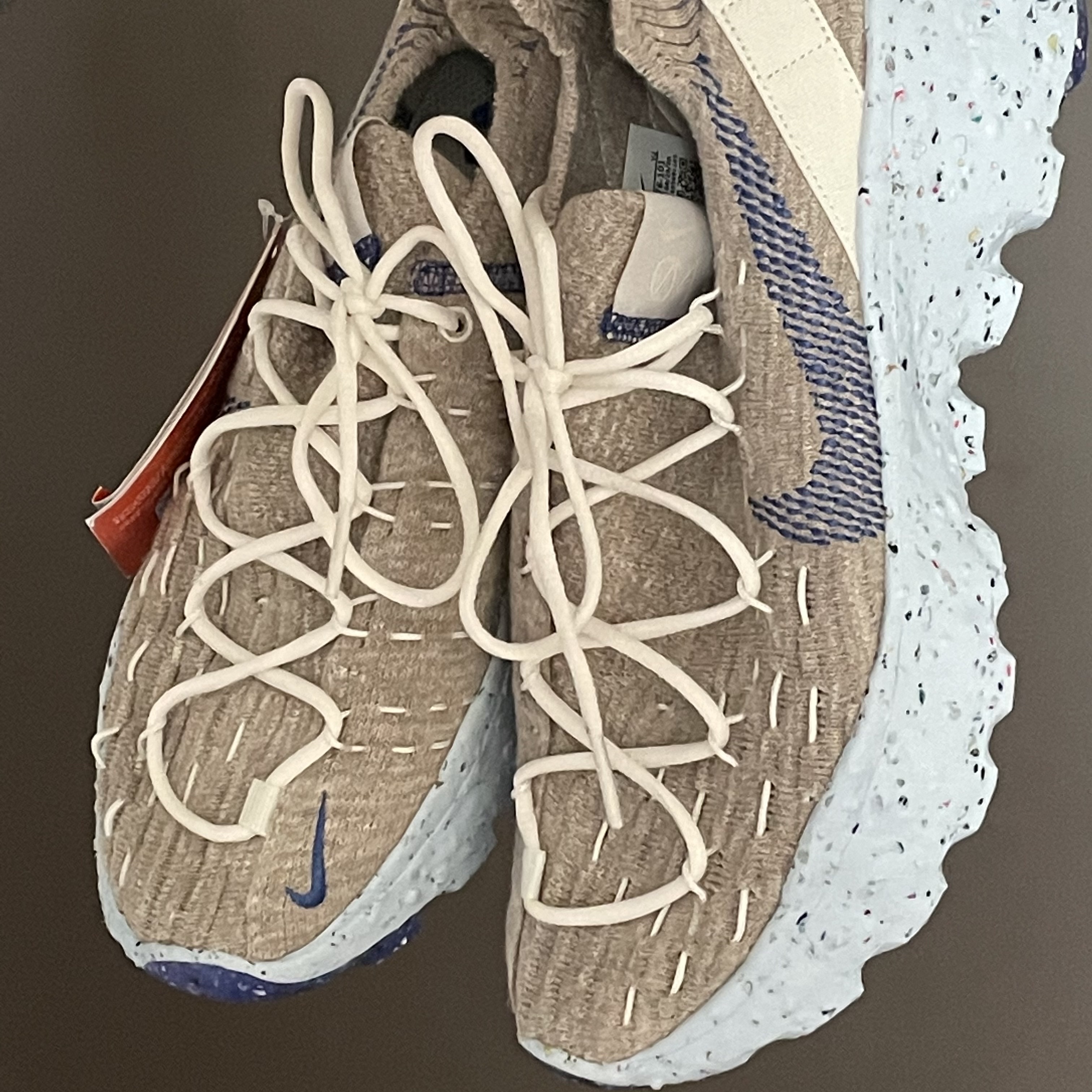 (W) Nike Space Hippie 04 Astronomy Blue 착용 스타일