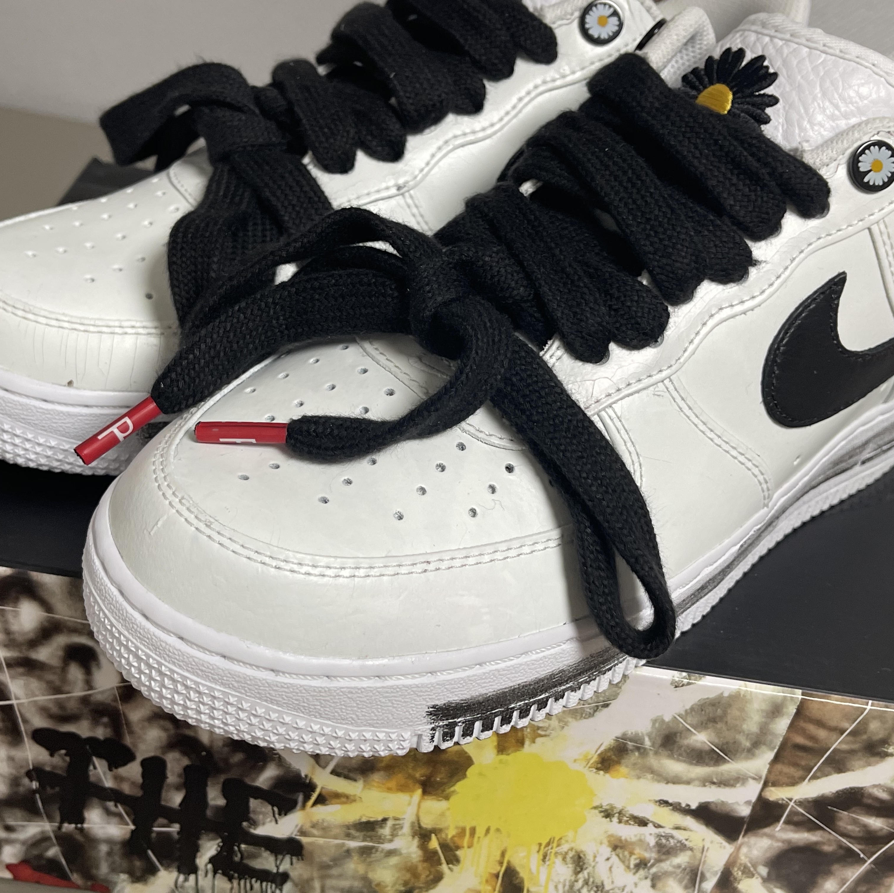 Nike x Peaceminusone Air Force 1 Low Para-Noise 2.0 착용 스타일
