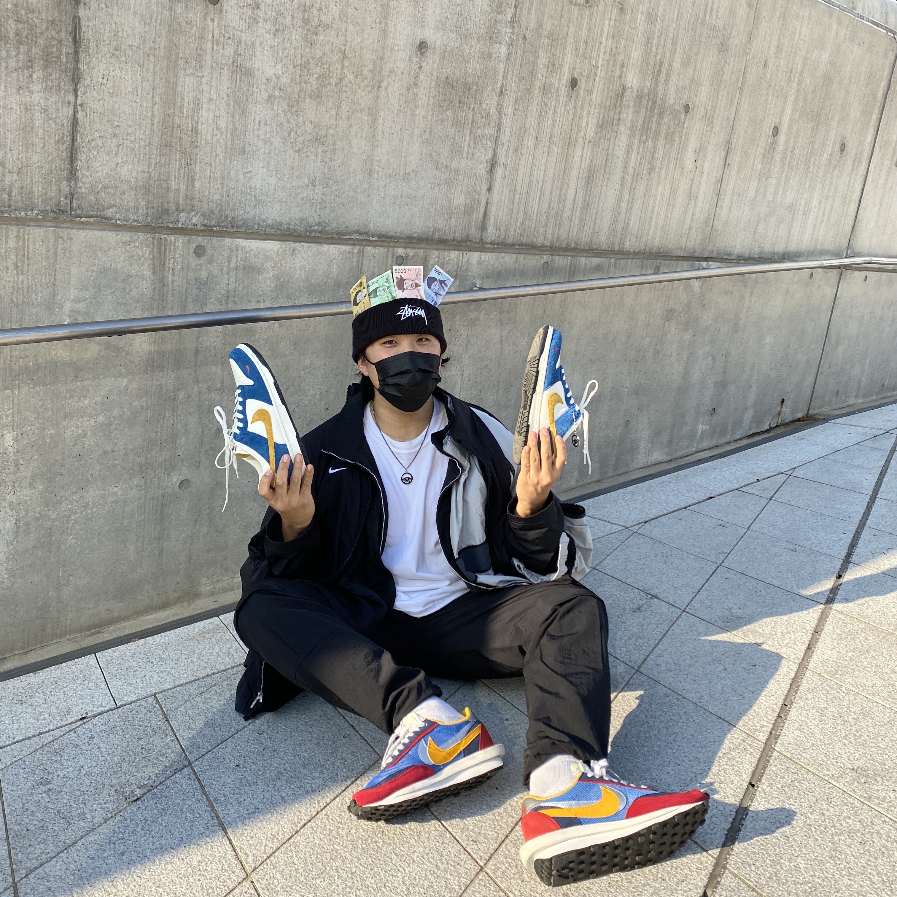 Nike x Stussy Cuff Beanie Black, Nike x Kasina Dunk Low 80's Bus 착용 스타일