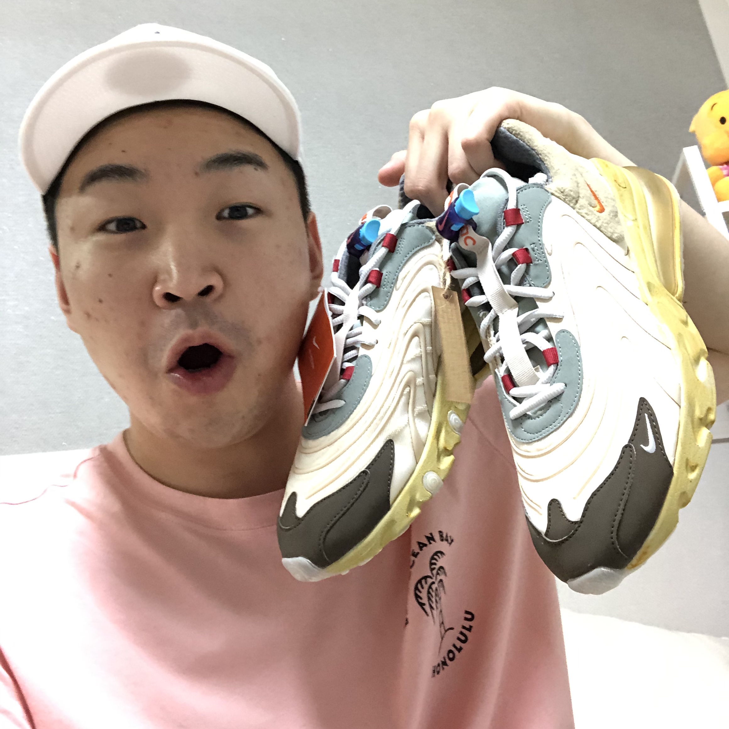 Nike x Travis Scott Air Max 270 React Cactus Trails 착용 스타일