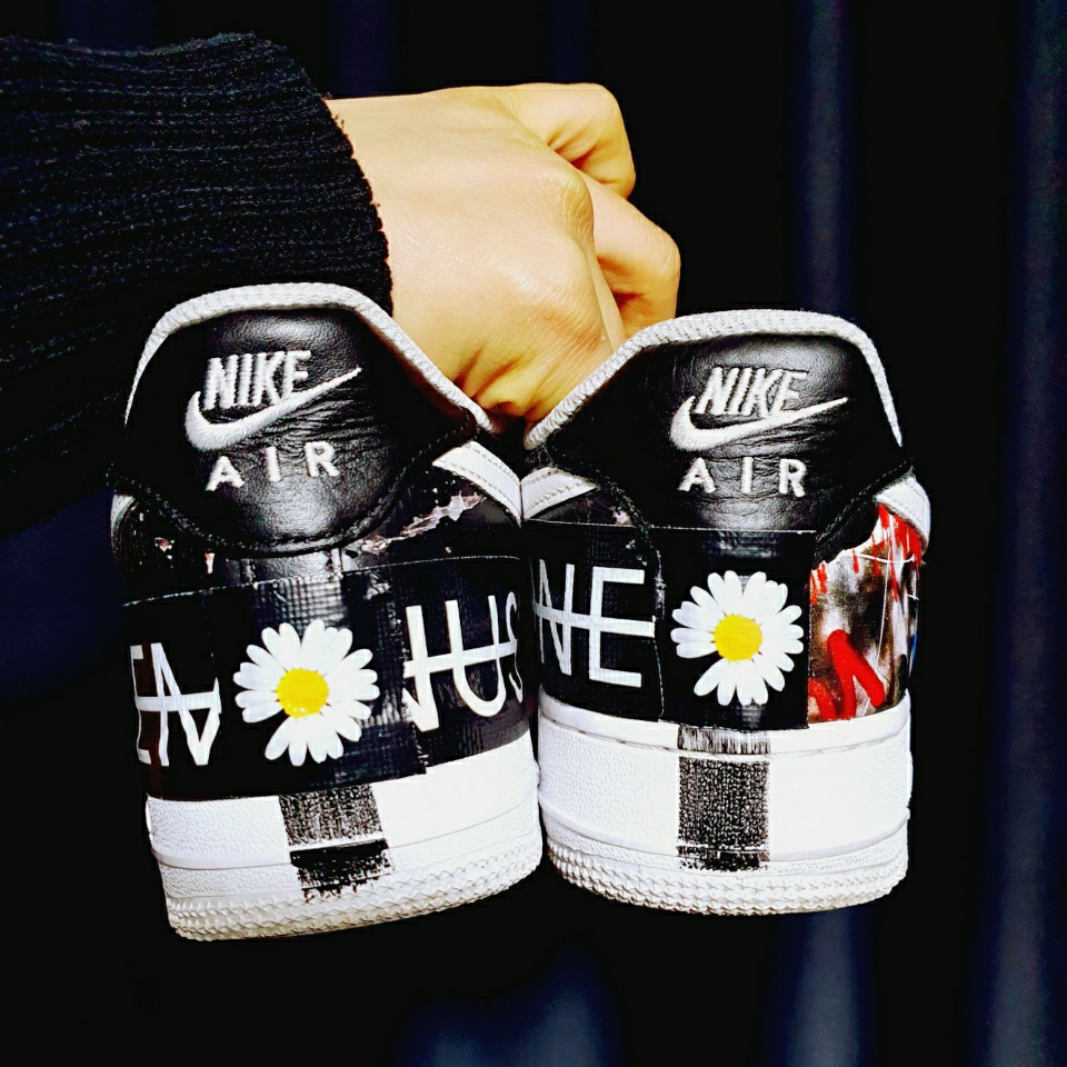Nike x Peaceminusone Air Force 1 Low Para-Noise 착용 스타일 - 3