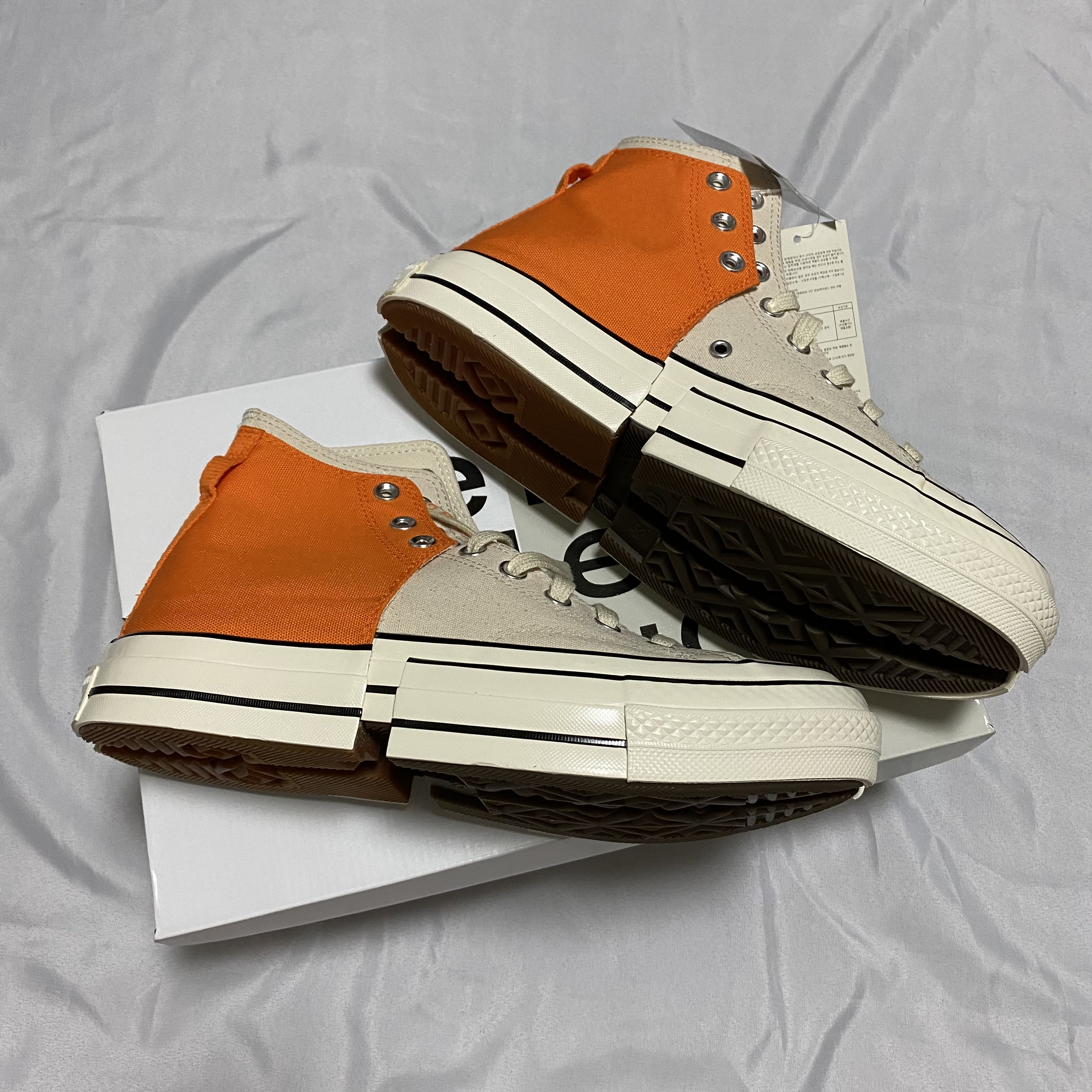 Converse x Feng Chen Wang Chuck 70 2-in-1 Persimmon Orange 착용 스타일