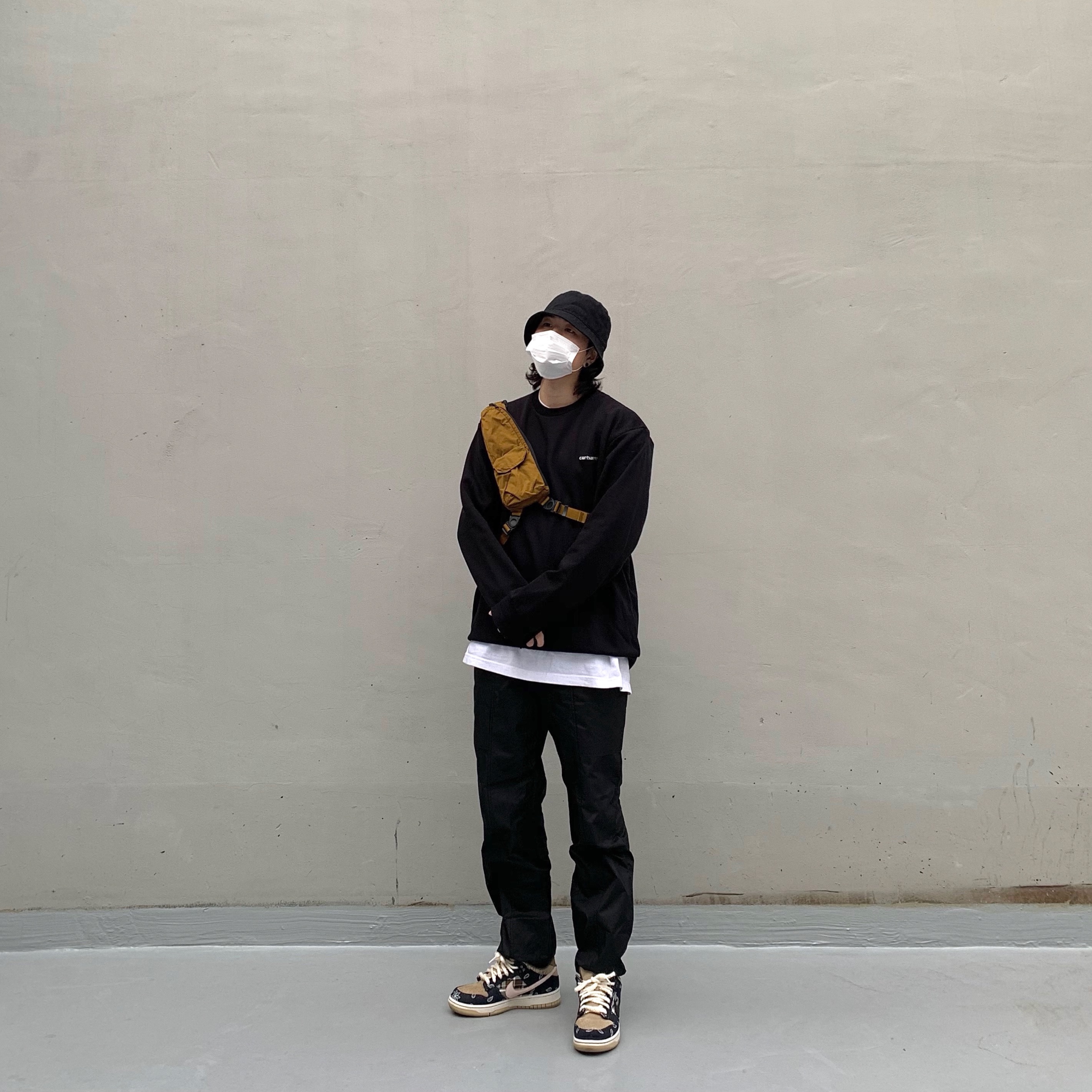 Nike x Travis Scott SB Dunk Low 착용 스타일