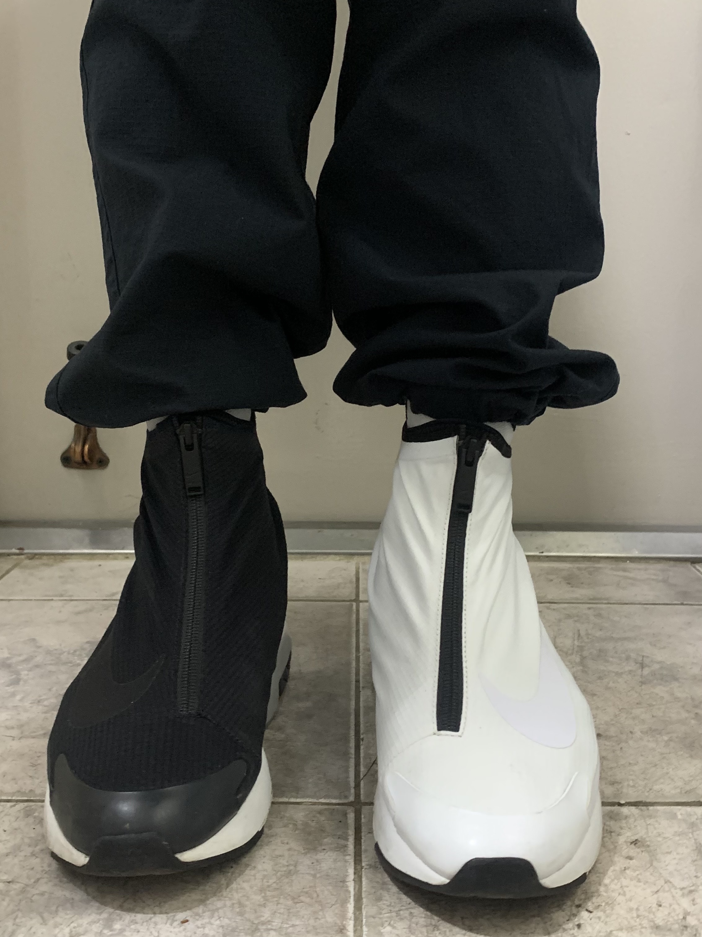 Nike x Ambush Air Max 180 High Black, Nike x Ambush Air Max 180 High White 착용 스타일