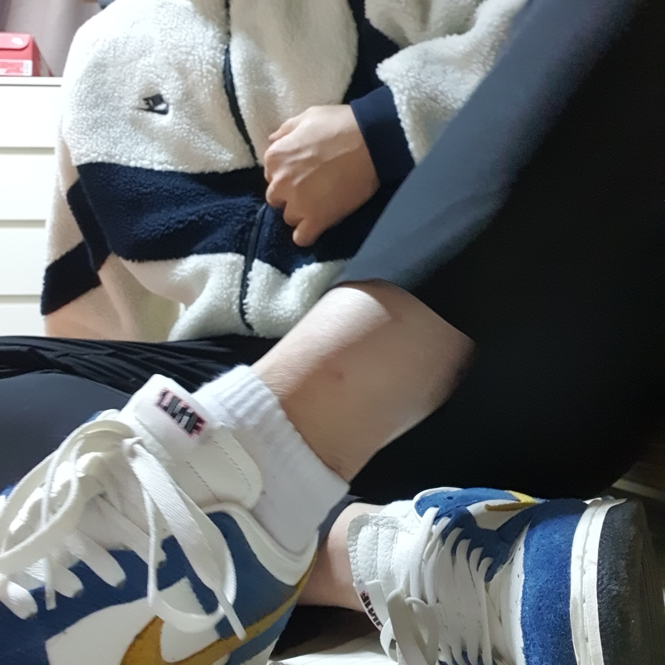 Nike x Kasina Dunk Low 80's Bus, Nike Dunk Low Retro Black 착용 스타일 - 1