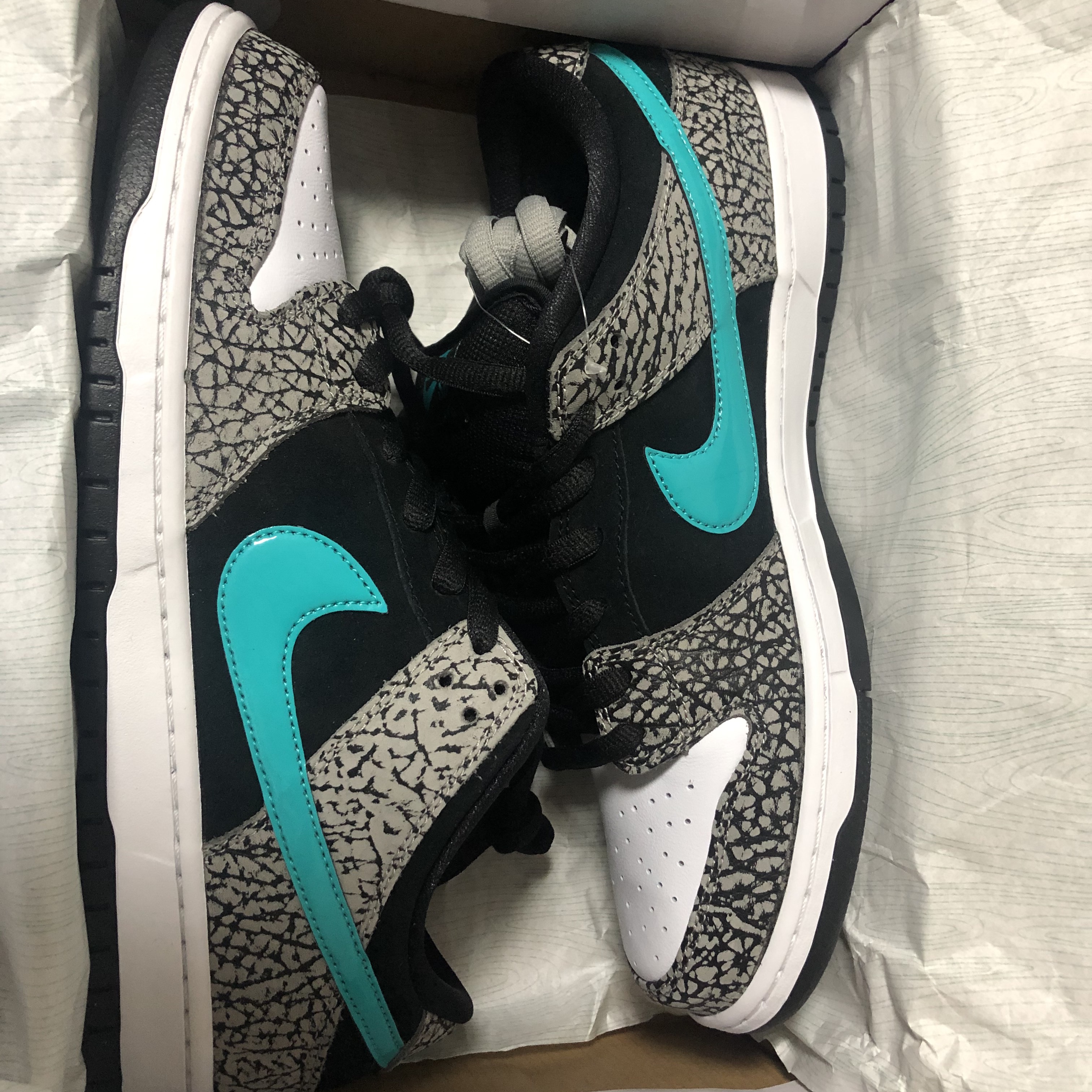 Nike SB Dunk Low Pro Clear Jade 착용 스타일 - 3