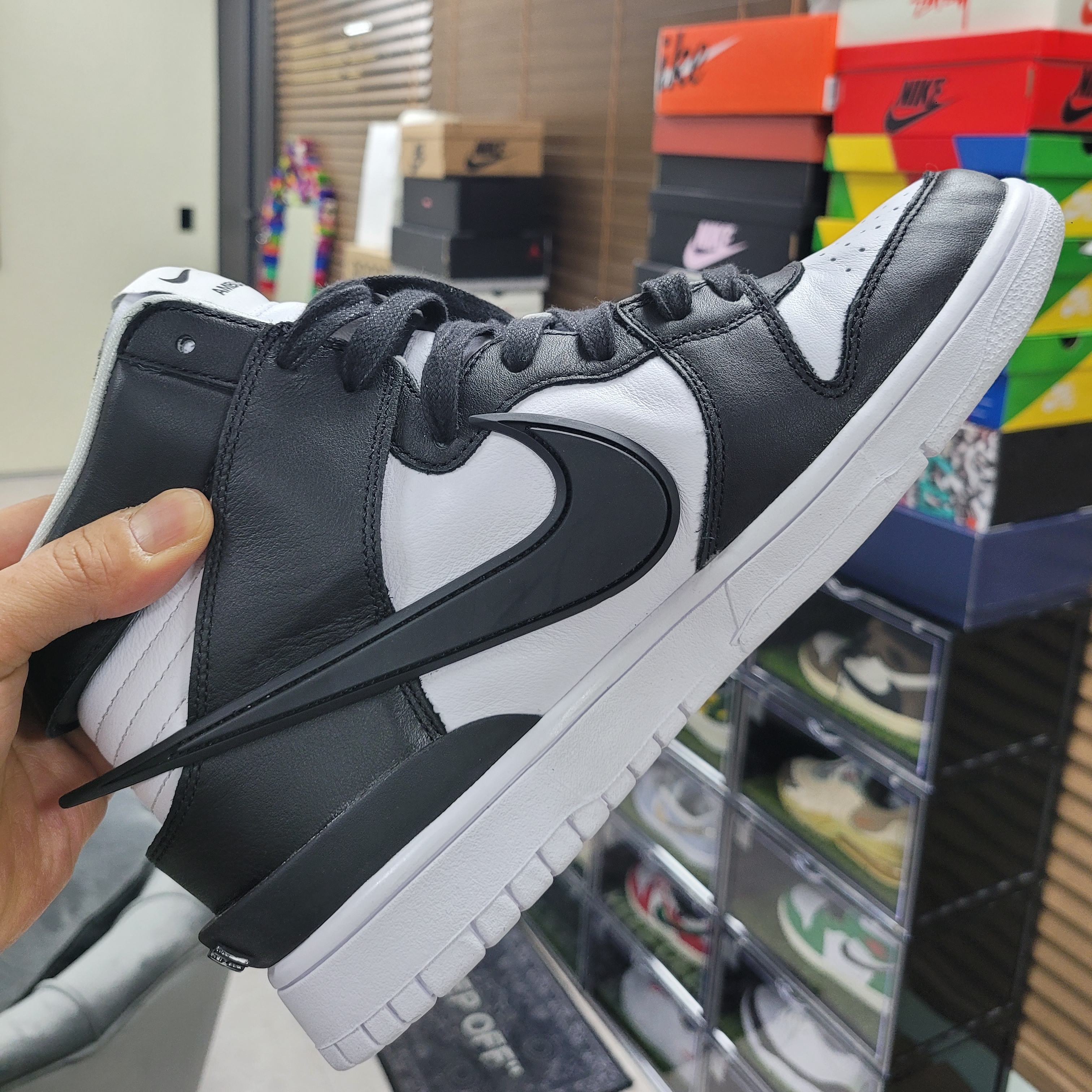 Nike x Ambush Dunk High Black 착용 스타일 - 4