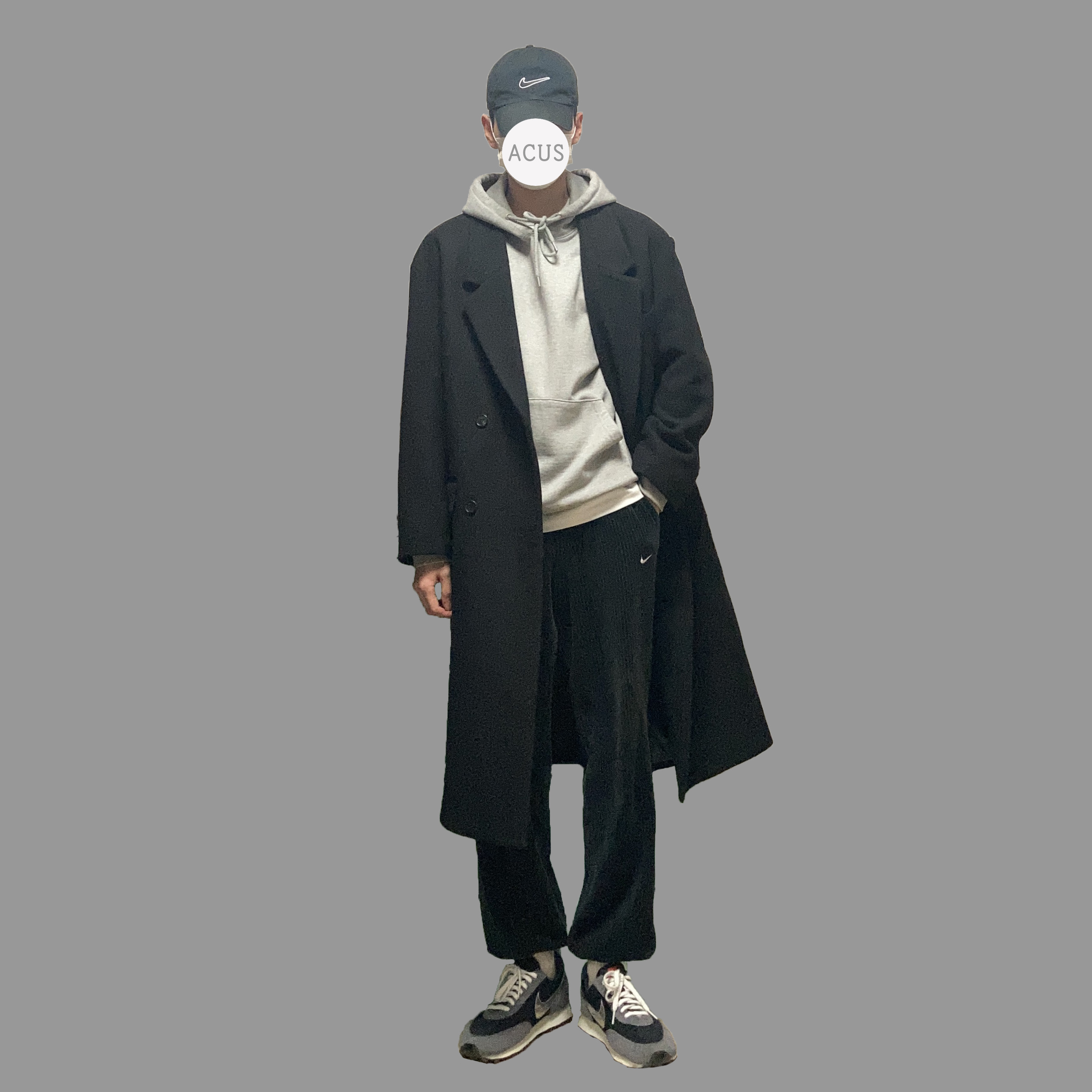 Nike Daybreak SP Black Metallic Silver 착용 스타일
