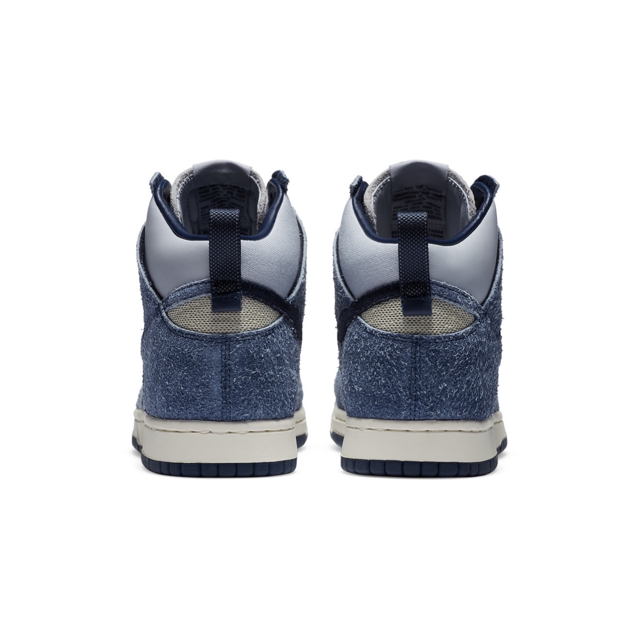 Nike x Undefeated Dunk Lux High White Infrared, Nike Dunk High Retro Vast Grey 착용 스타일 - 5