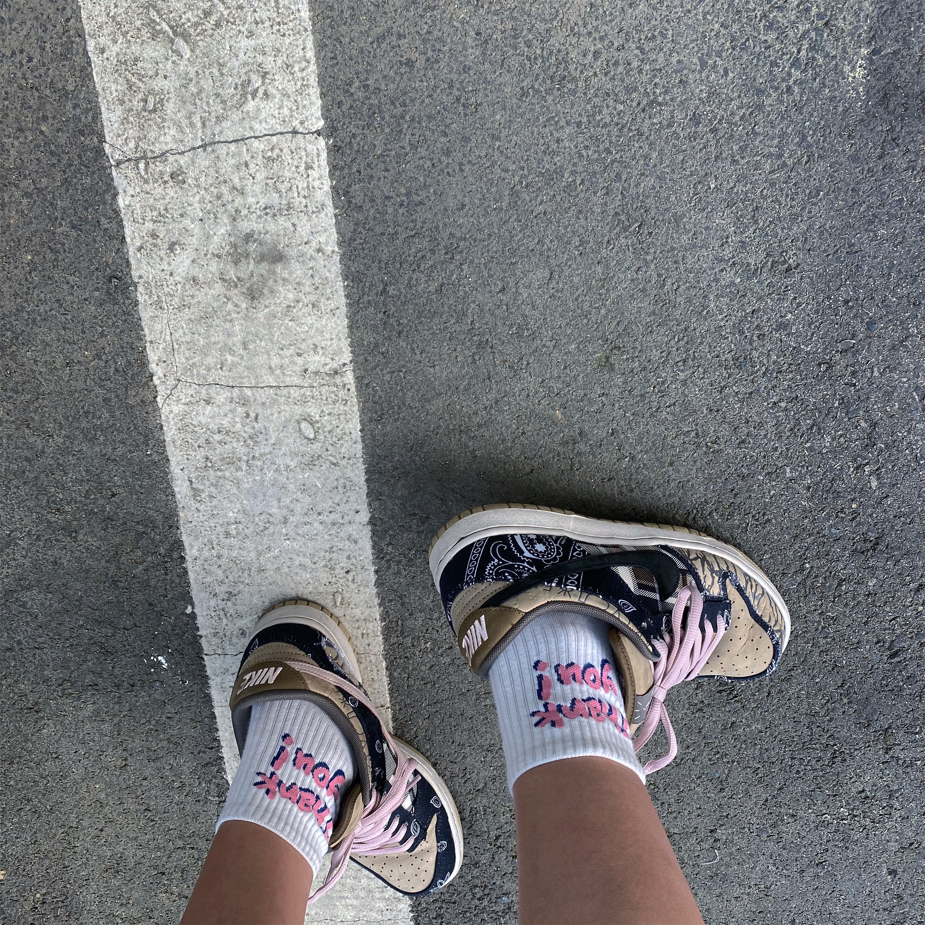 Nike x Travis Scott SB Dunk Low 착용 스타일