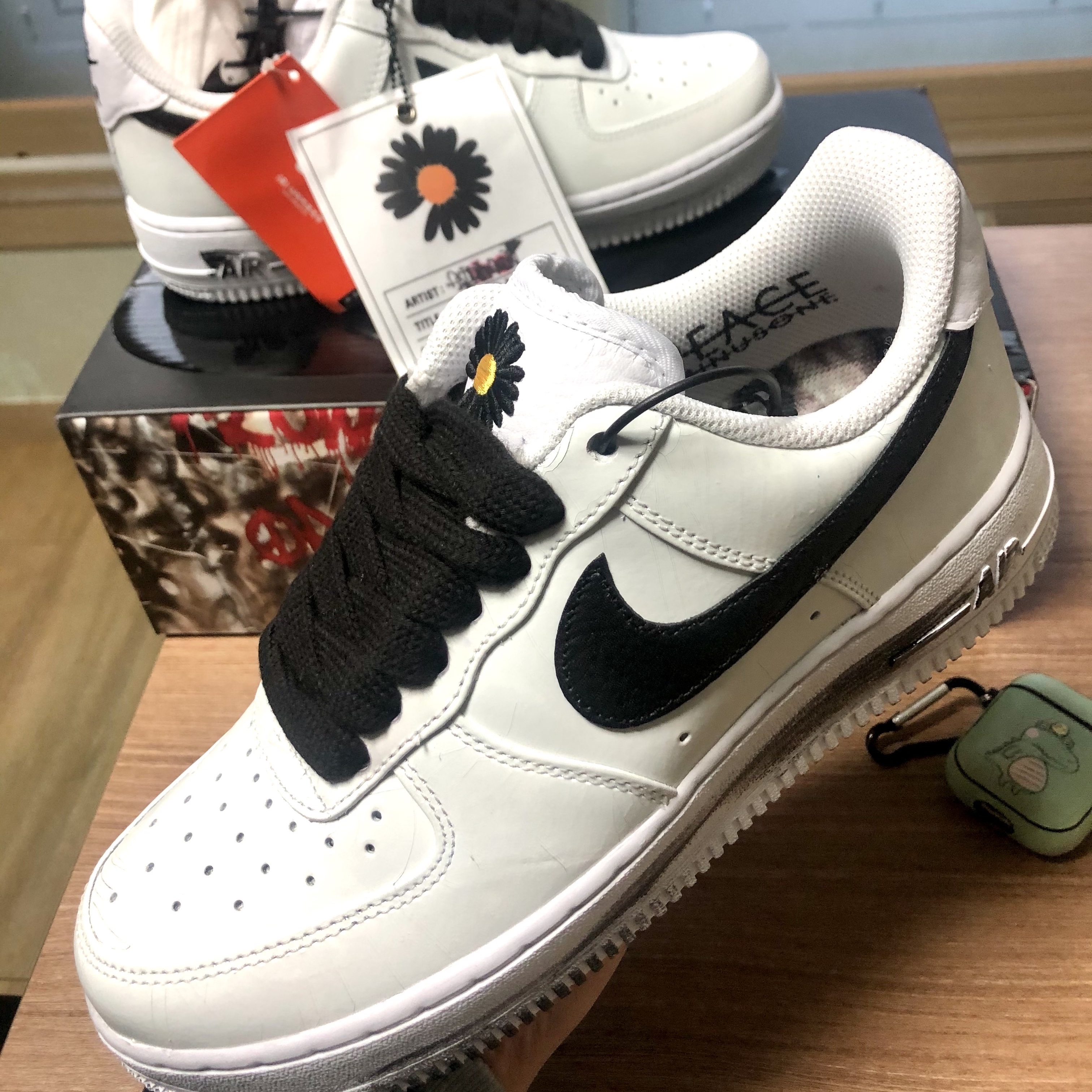 Nike x Peaceminusone Air Force 1 Low Para-Noise 2.0 착용 스타일