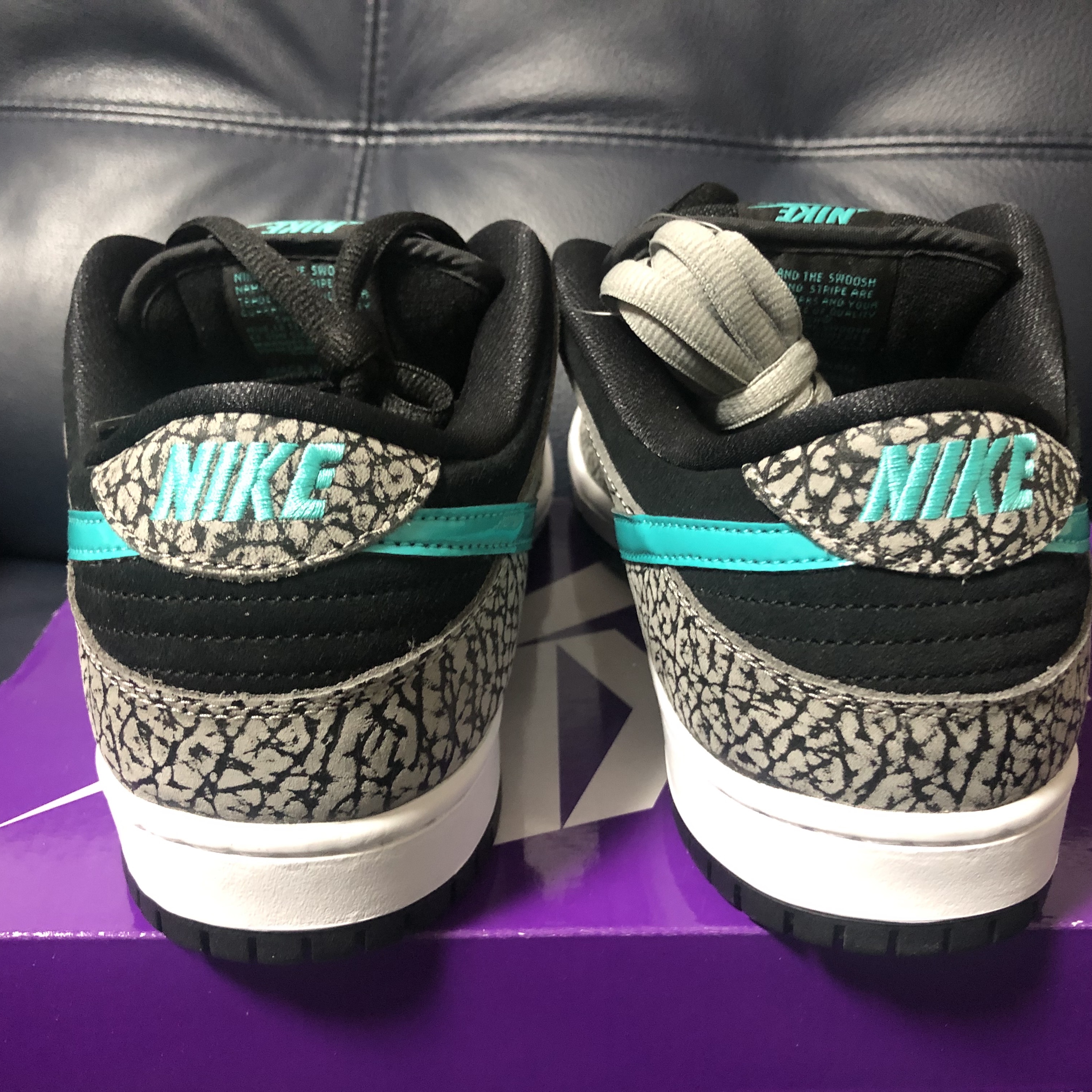 Nike SB Dunk Low Pro Clear Jade 착용 스타일 - 2