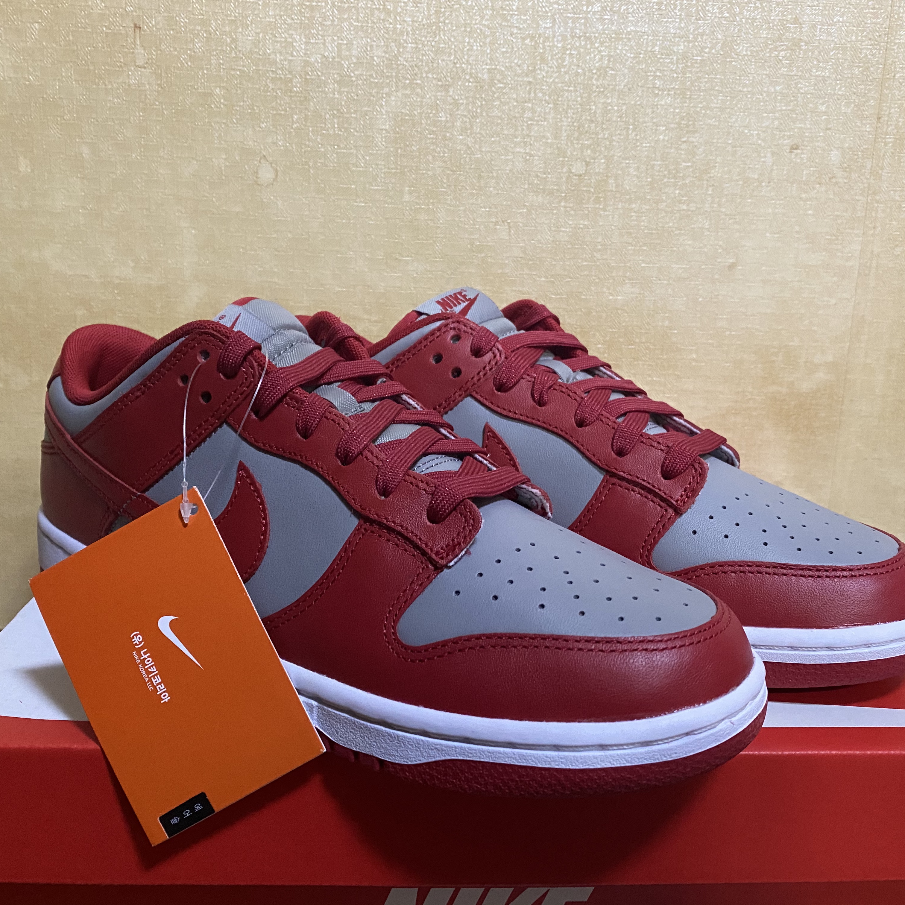 Nike Dunk Low Retro Medium Grey 착용 스타일 - 1