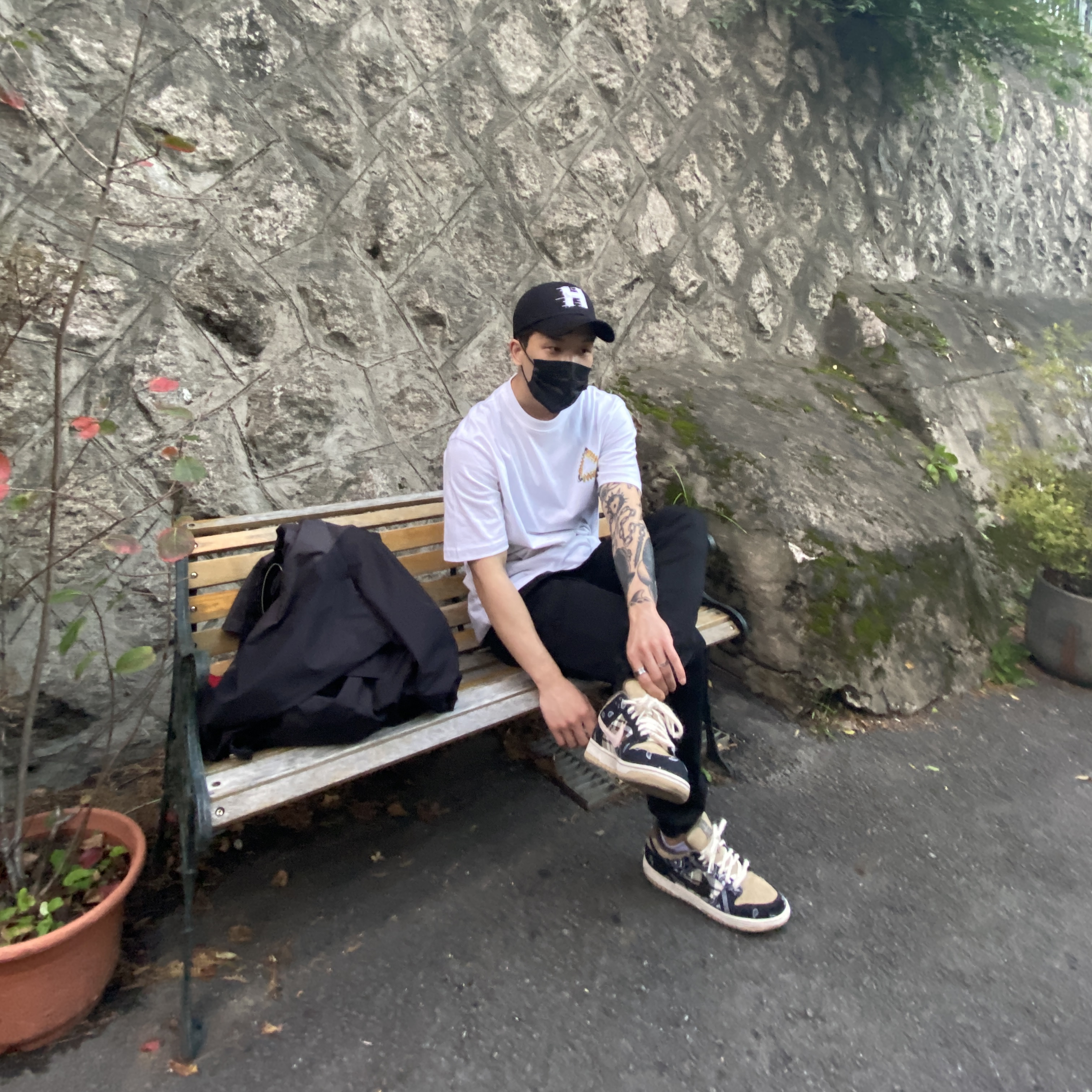 Nike x Travis Scott SB Dunk Low 착용 스타일