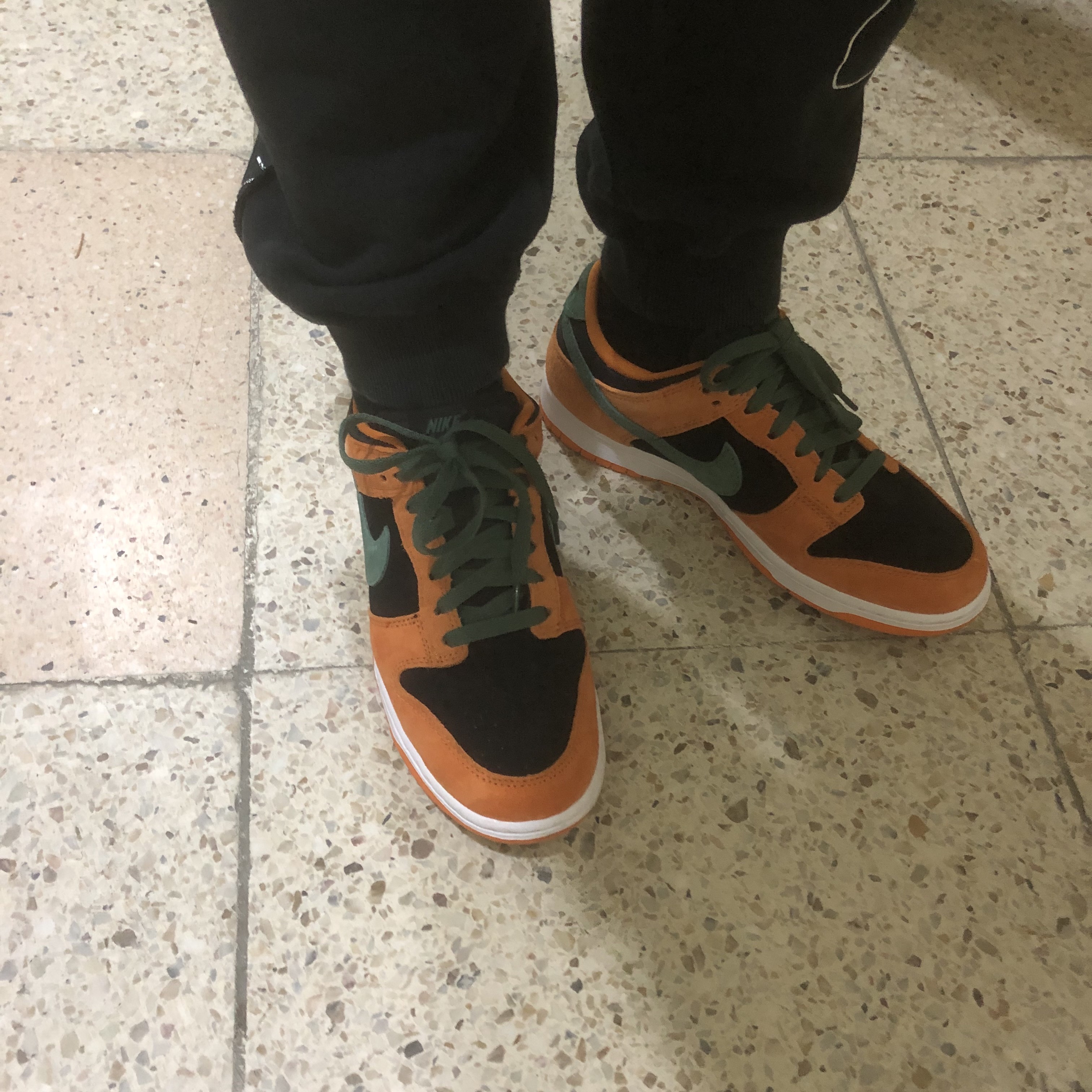 Nike Dunk Low SP Syracuse 2020, Nike Dunk Low SP Ceramic 착용 스타일 - 2