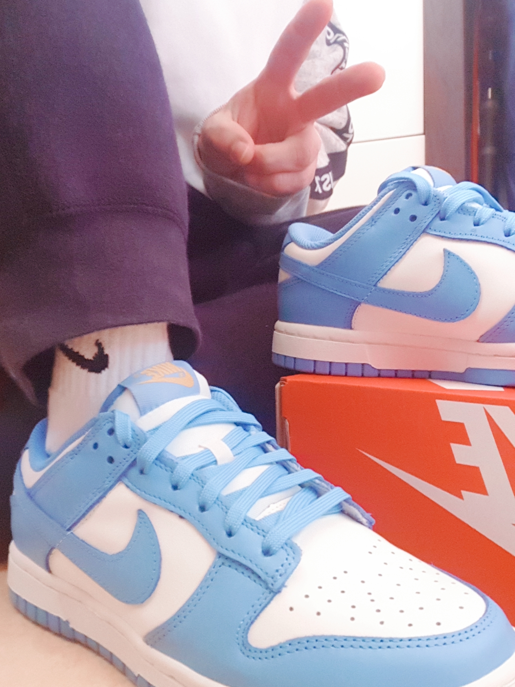 (W) Nike Dunk Low Coast 착용 스타일