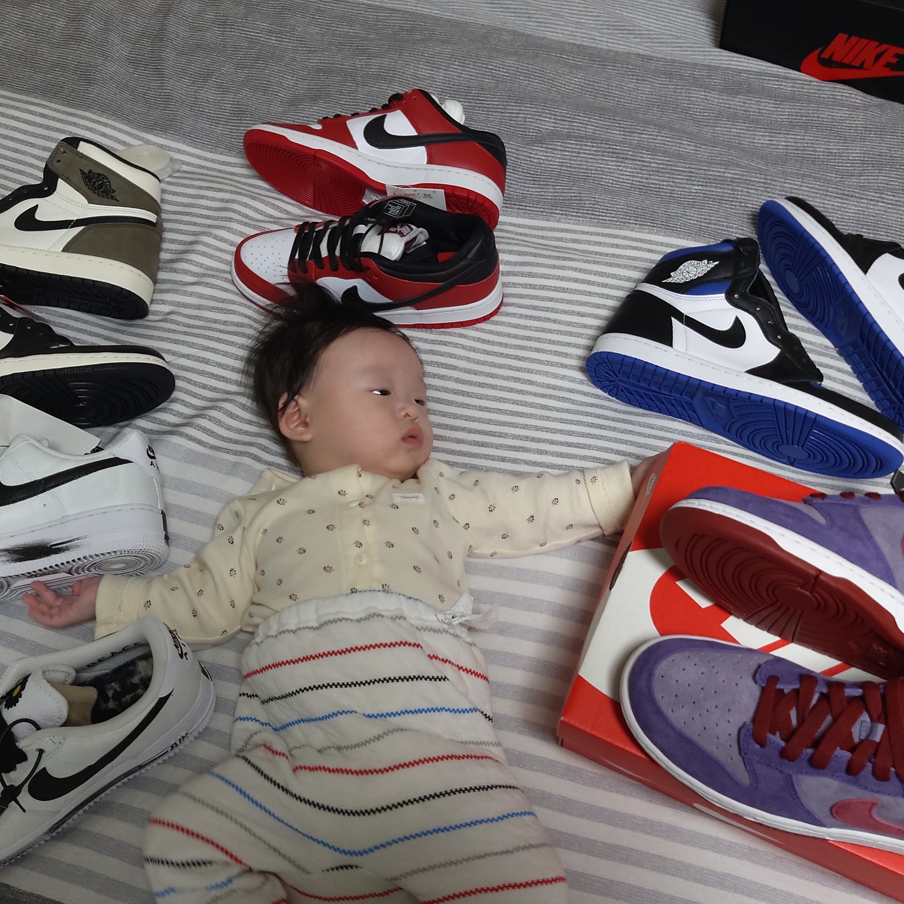 Nike SB Dunk Low Pro Chicago 착용 스타일