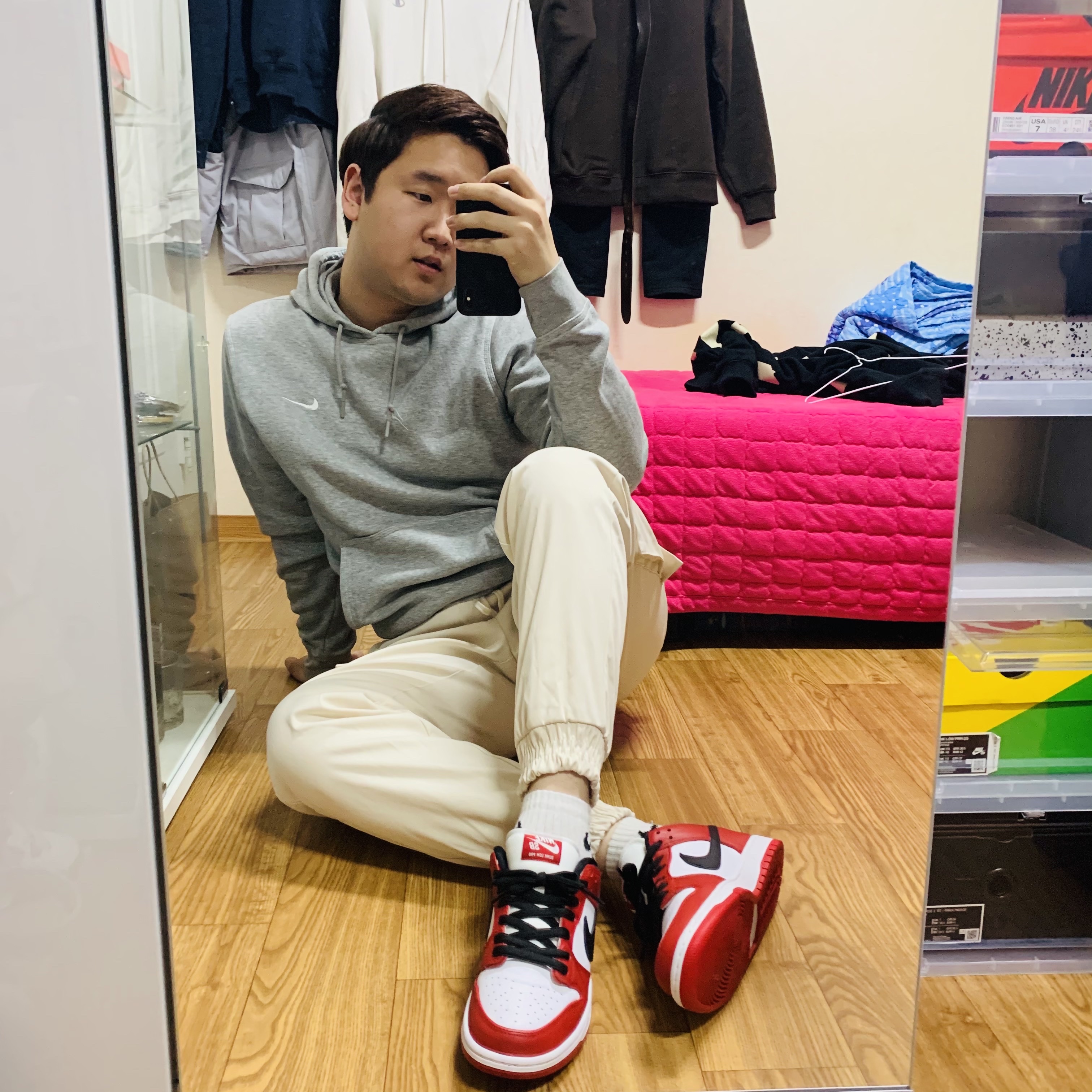 Nike SB Dunk Low Pro Chicago 착용 스타일