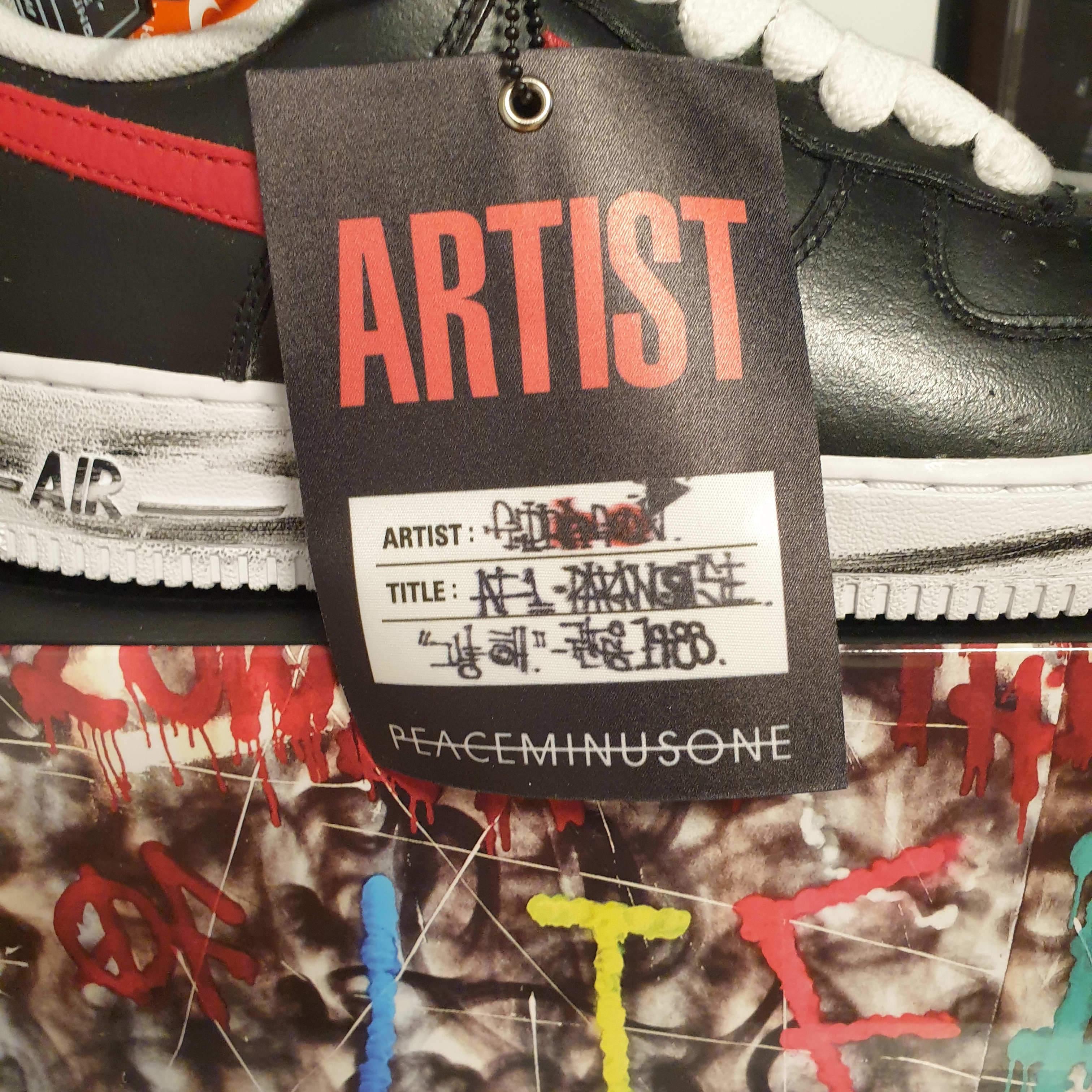 Nike x Peaceminusone Air Force 1 Low Para-Noise - Korea Exclusive 착용 스타일 - 5