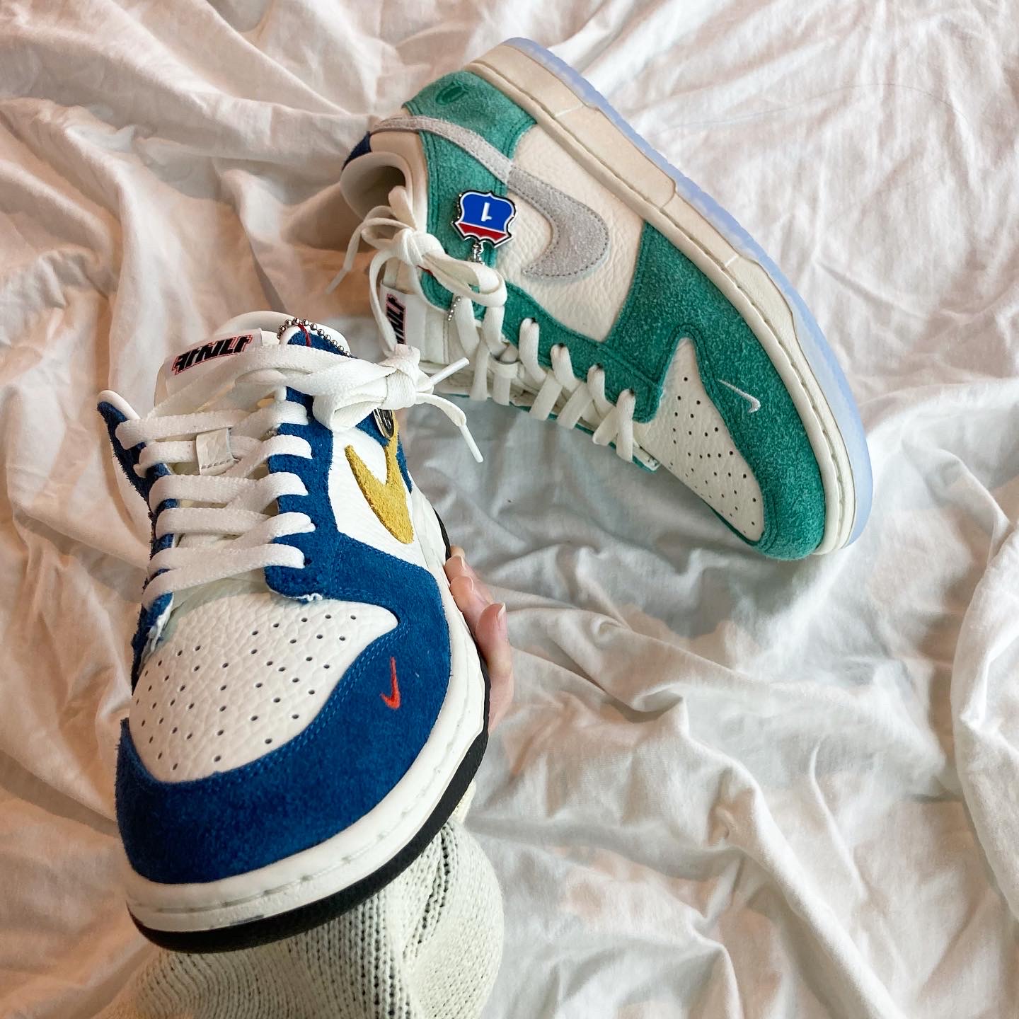 Nike x Kasina Dunk Low 80's Bus, Nike x Kasina Dunk Low Road Sign - Kasina Exclusive 착용 스타일 - 3