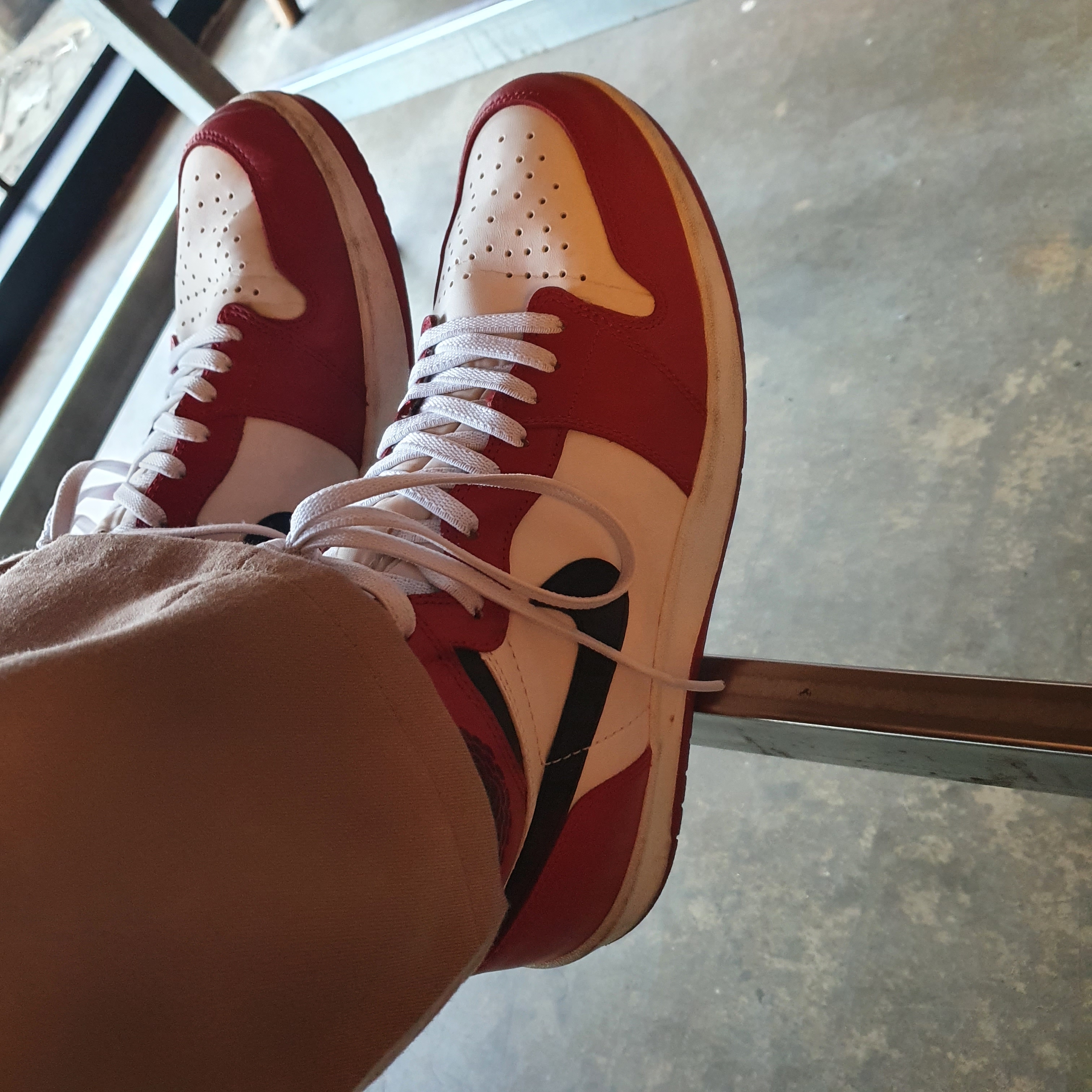 Jordan 1.5 Retro Chicago 2015 착용 스타일 - 2