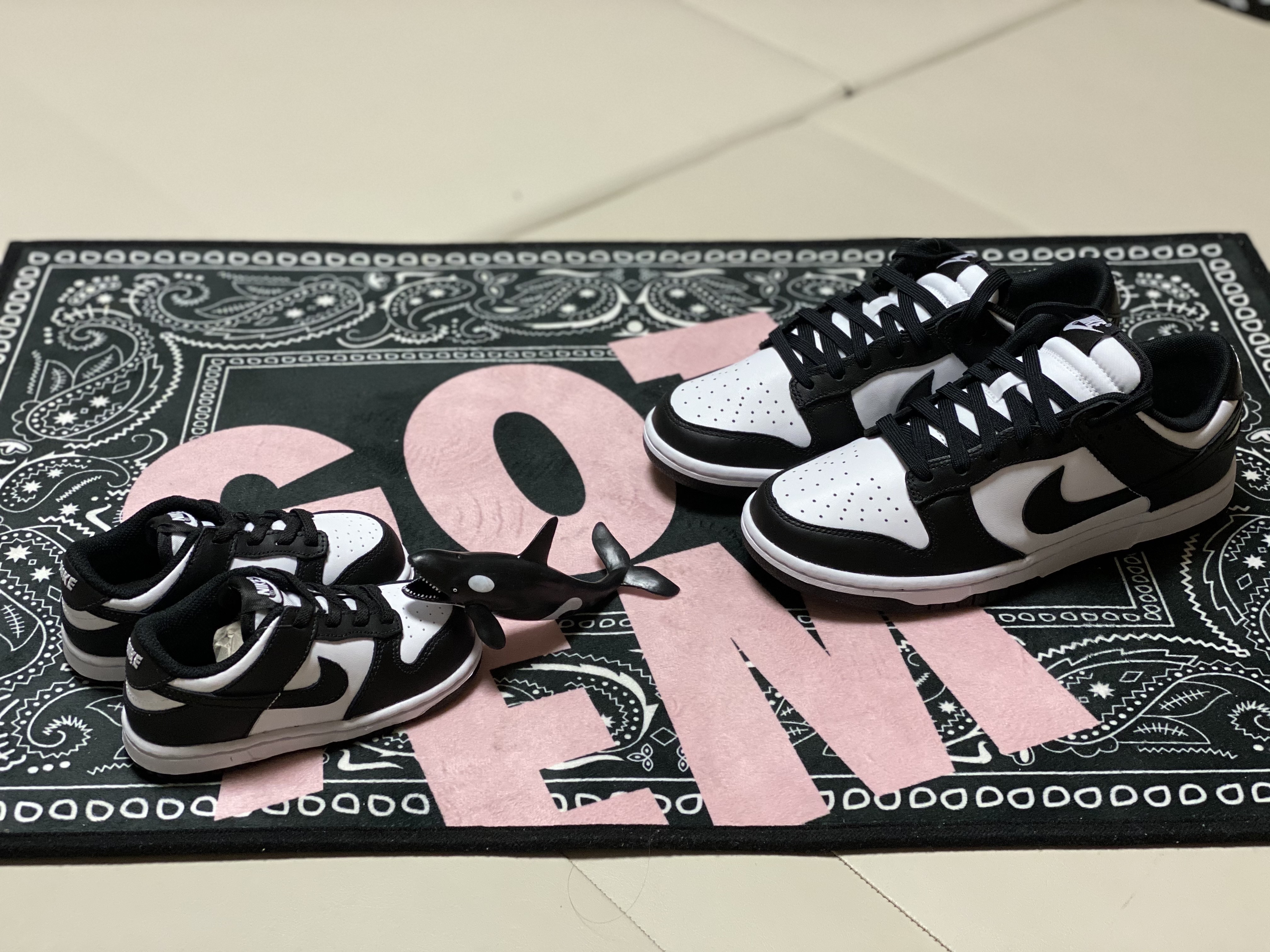 (TD) Nike Dunk Low Black, Nike Dunk Low Retro Black 착용 스타일