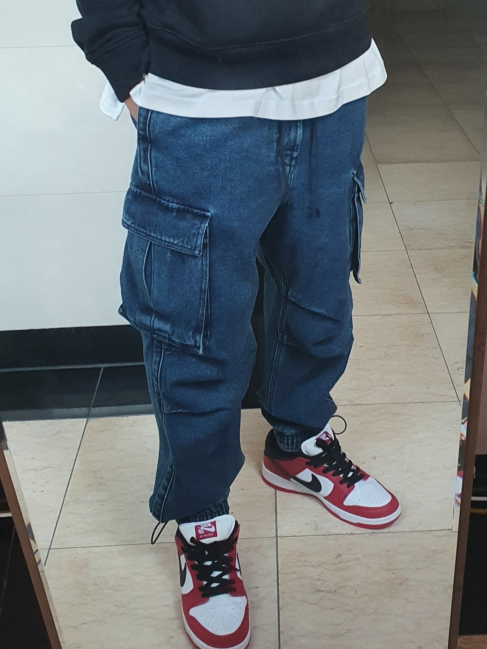 Nike SB Dunk Low Pro Chicago 착용 스타일