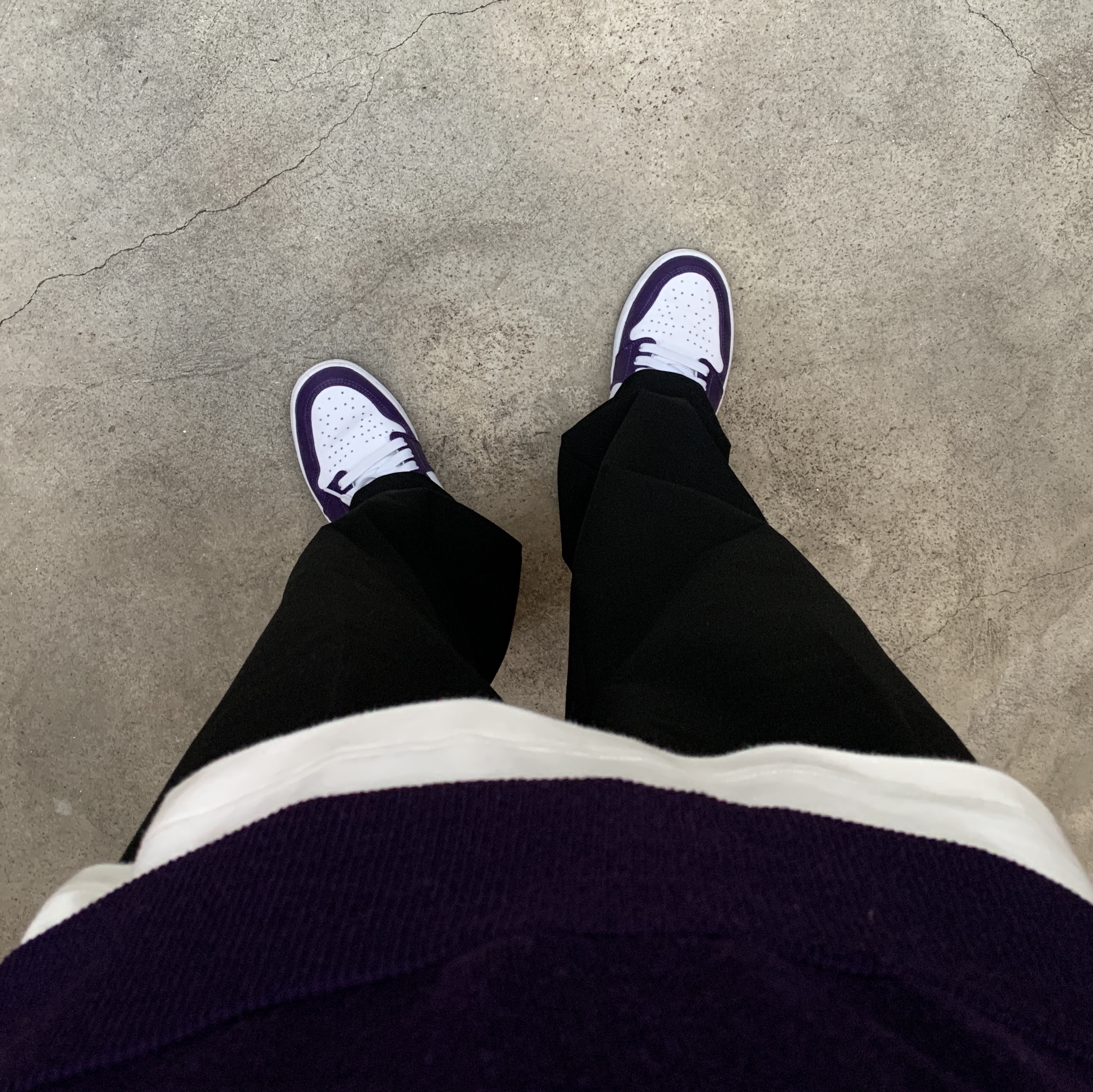 Jordan 1 Retro High OG Court Purple 2020 착용 스타일