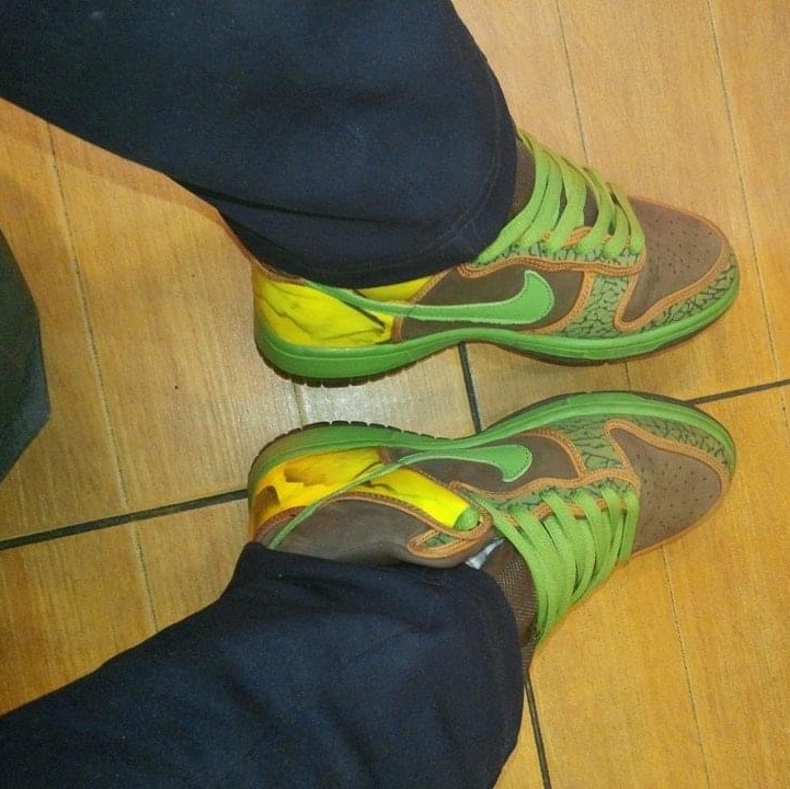 Nike SB Dunk Low Pro De La Soul 2005 착용 스타일