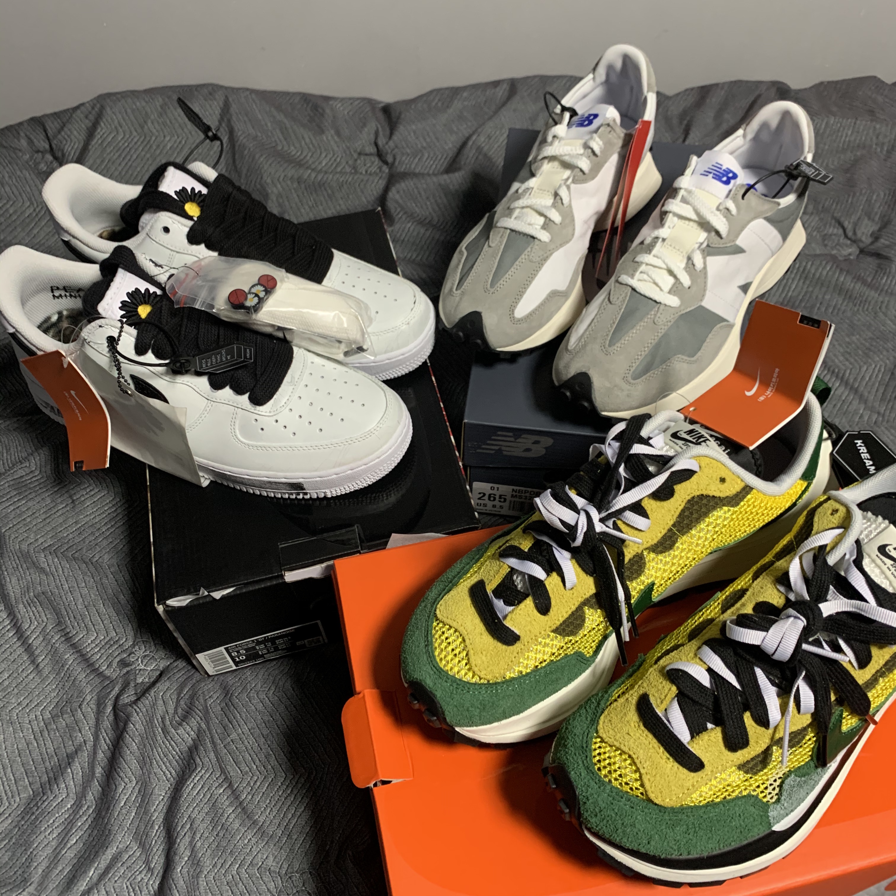 Nike x Peaceminusone Air Force 1 Low Para-Noise 2.0 착용 스타일