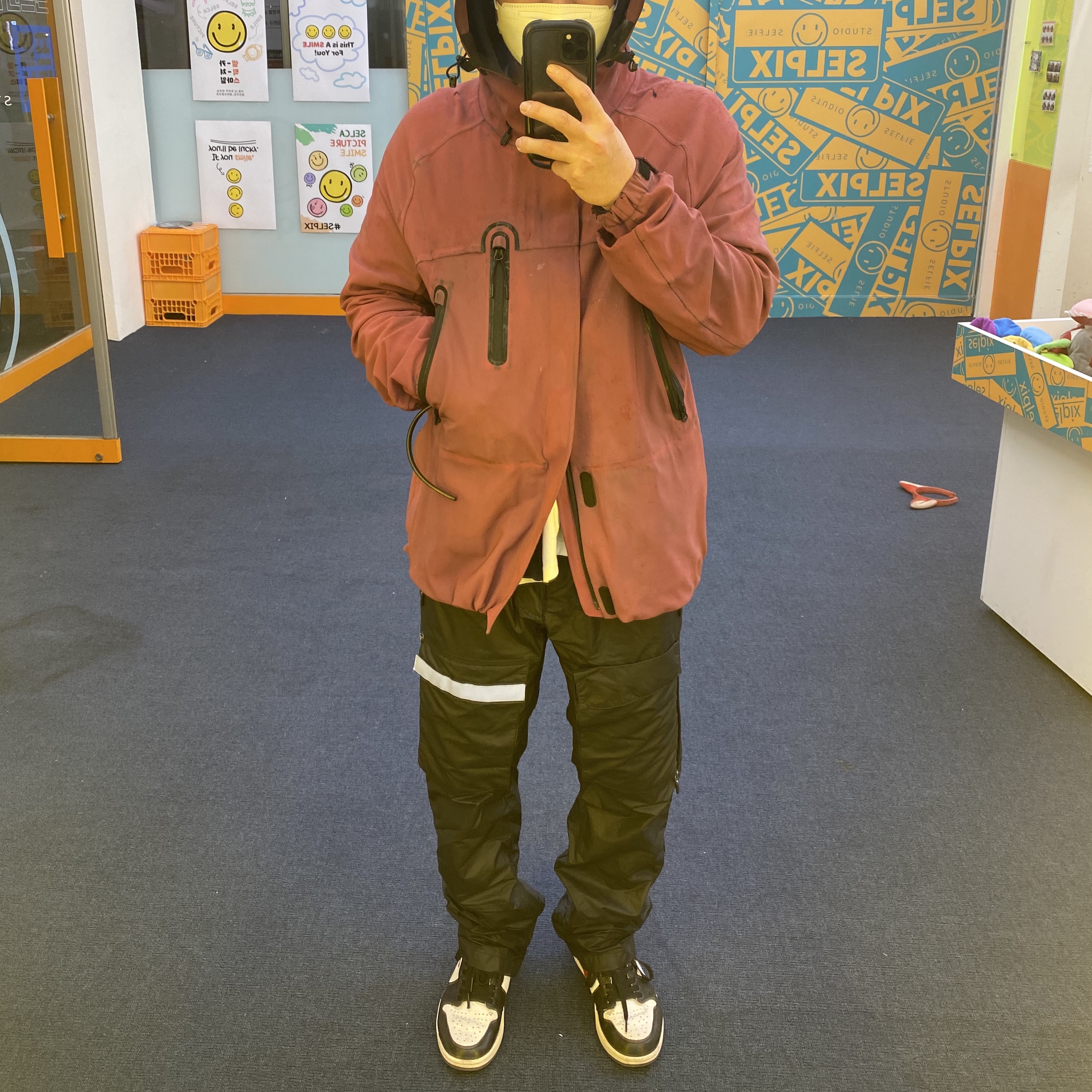 Jordan 1 Retro High OG Gym Red 착용 스타일