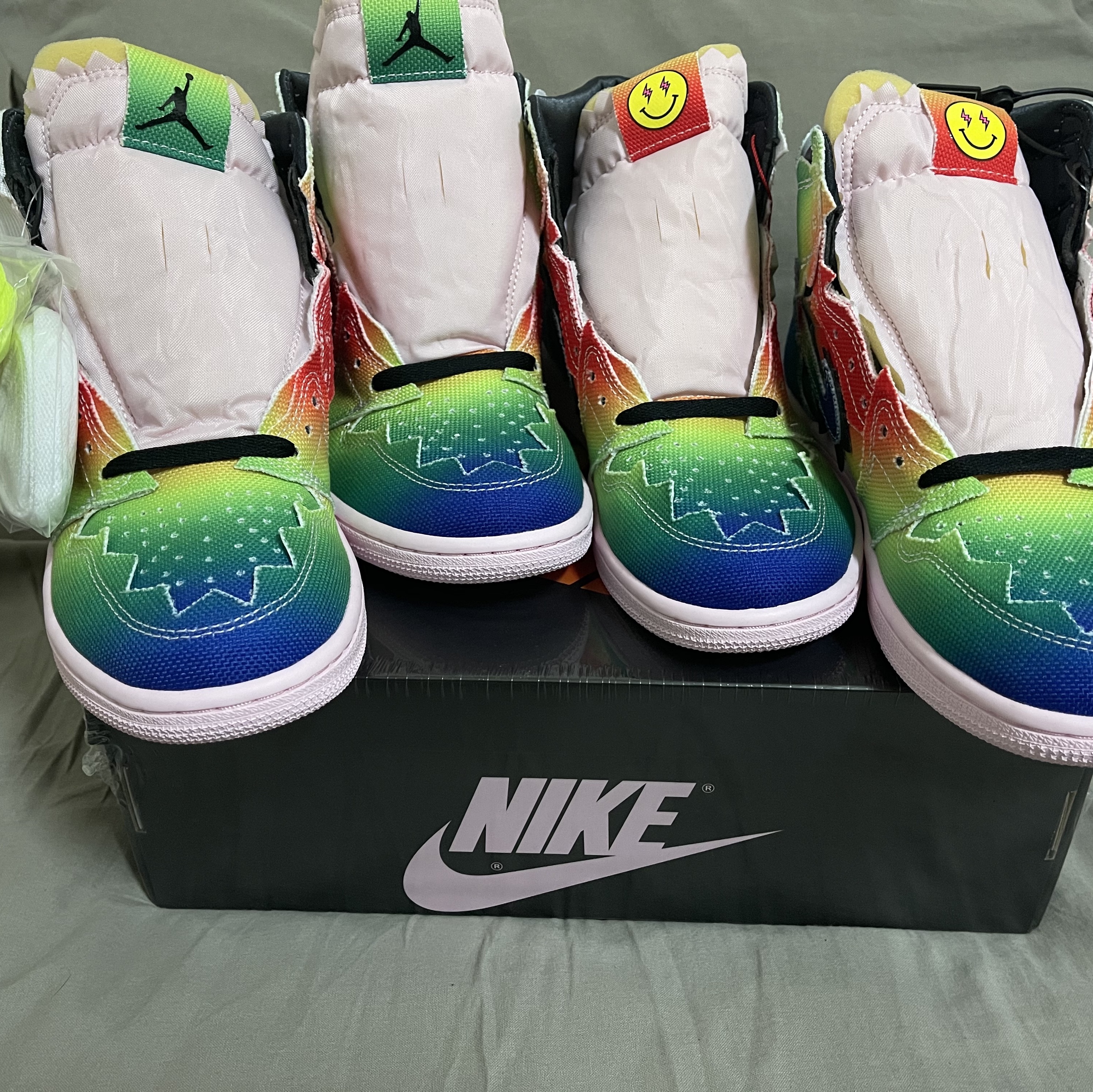 Jordan 1 x J Balvin Retro High OG 착용 스타일