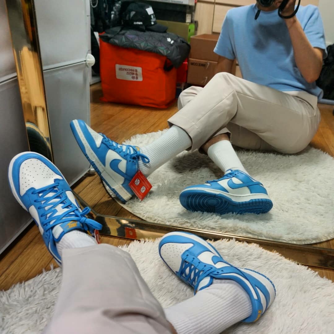 (W) Nike Dunk Low Coast 착용 스타일 - 3