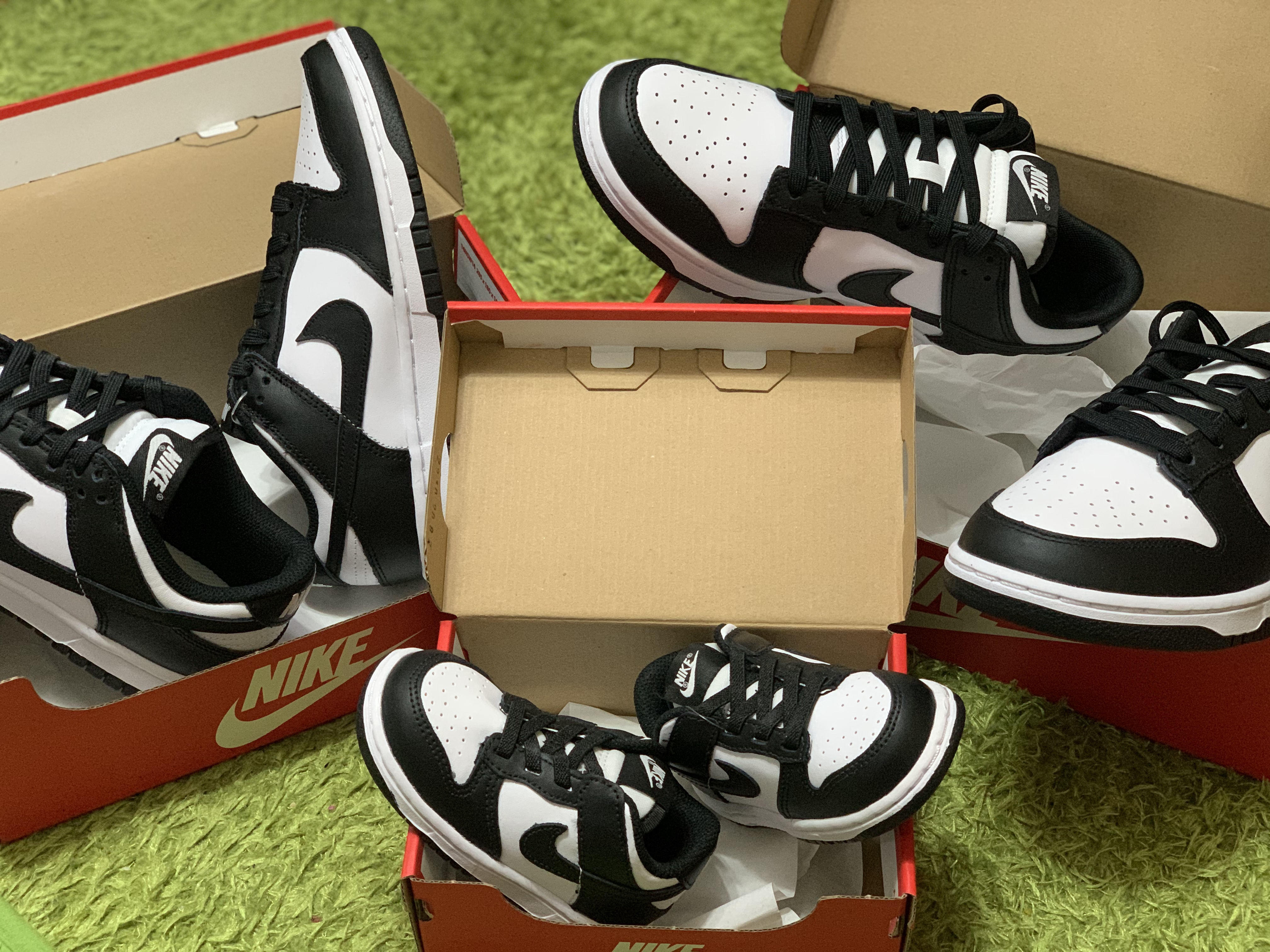 Nike Dunk Low Retro Black, (W) Nike Dunk Low Black 착용 스타일 - 3